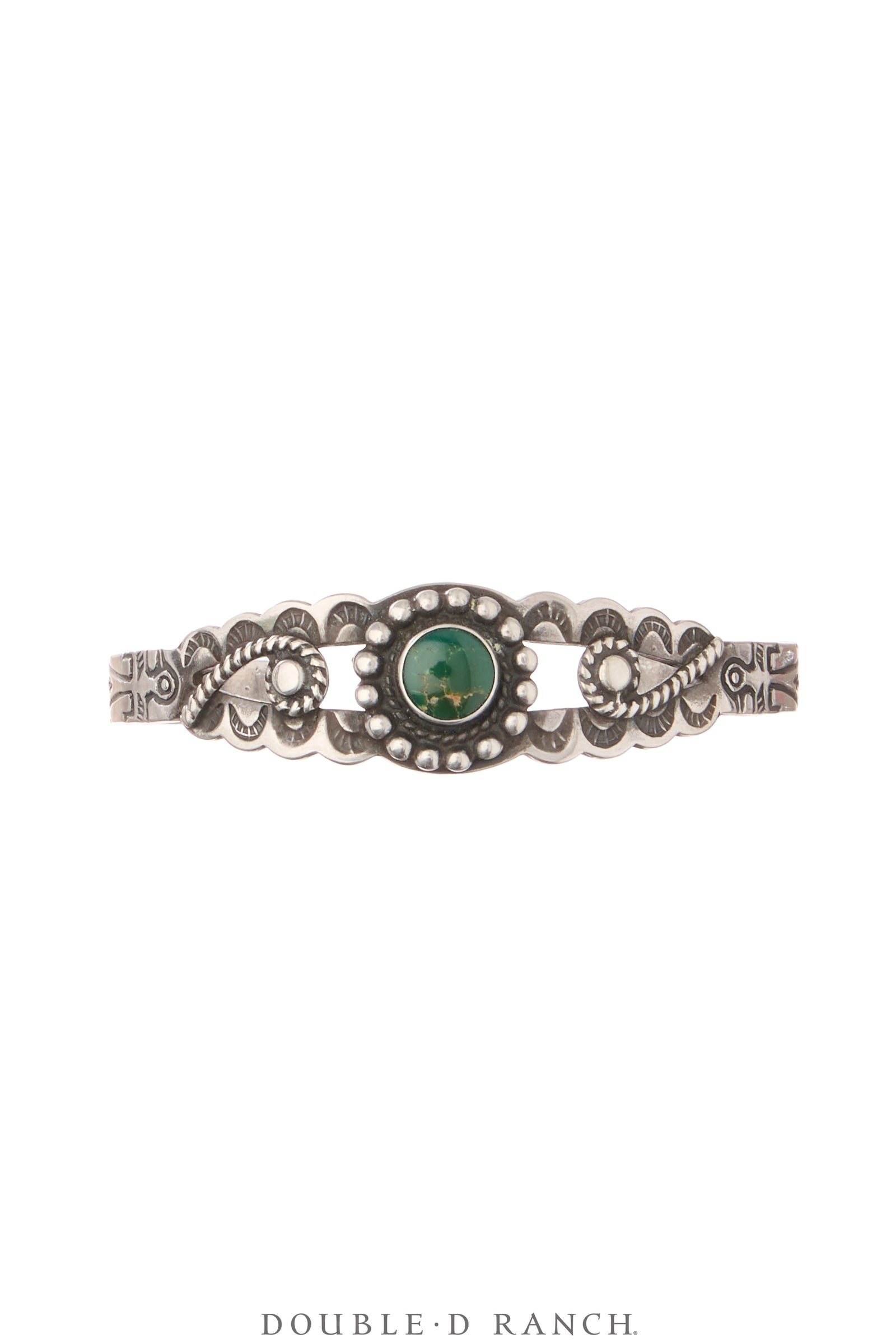 Cuff, Fred Harvey Railroad Era, Turquoise, Vintage ‘50s, 3983