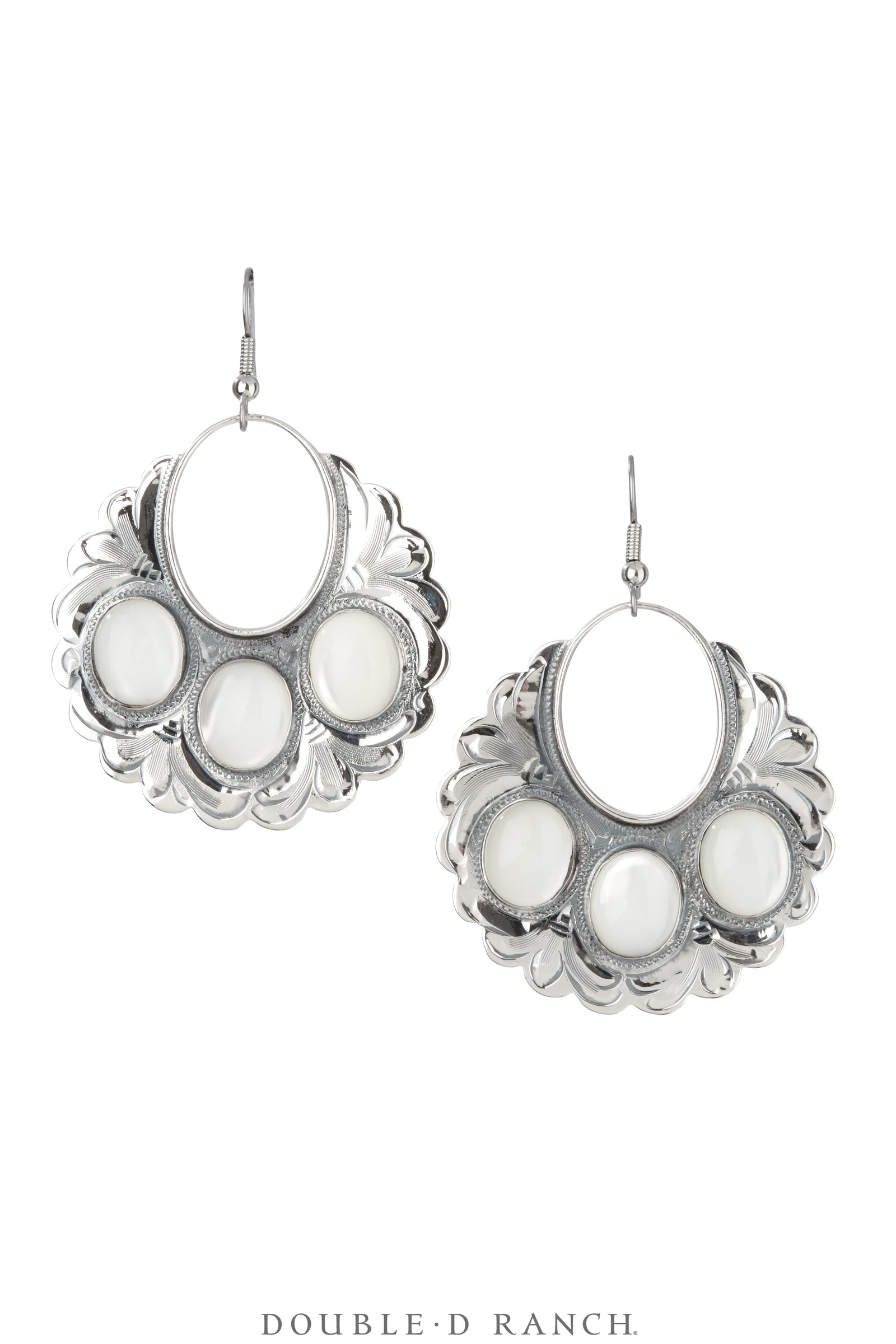 Earring, Concho, Mother of Pearl, Contemporary, 1887