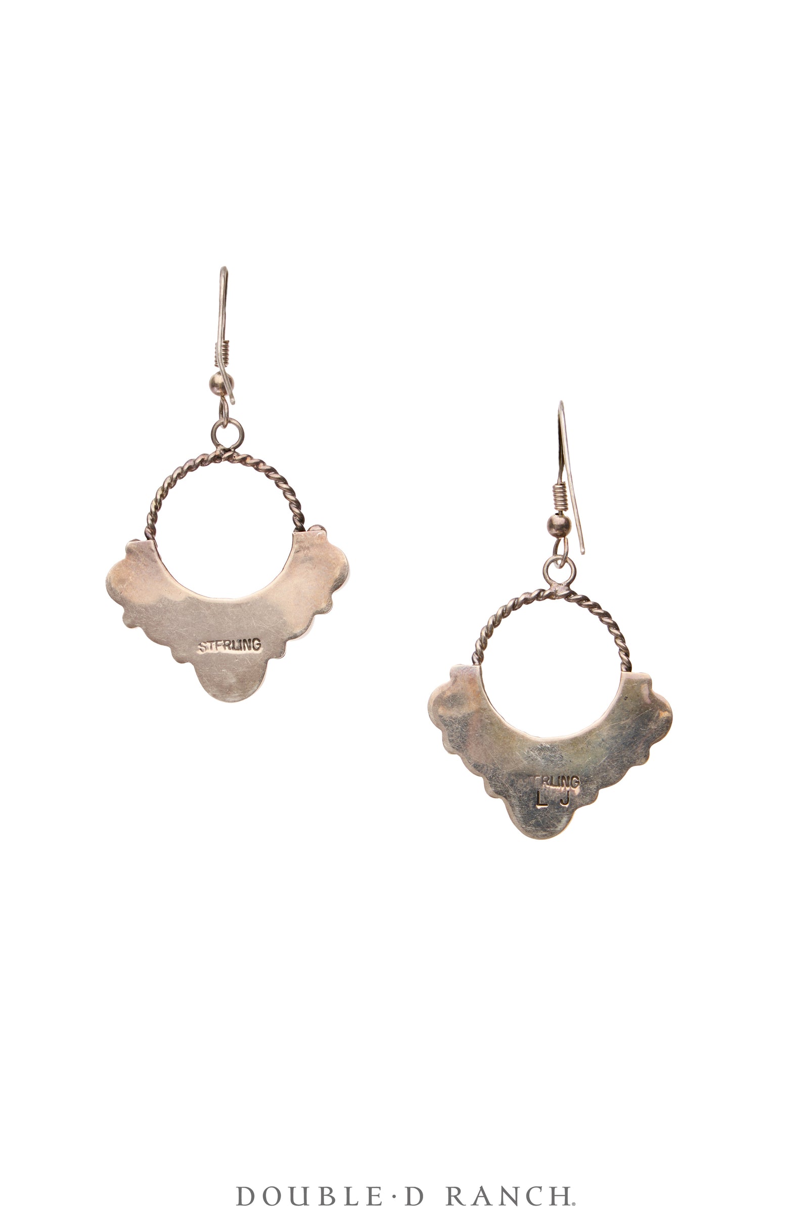 Earrings, Hoop, Multi Stone, Hallmark, Contemporary, 2006