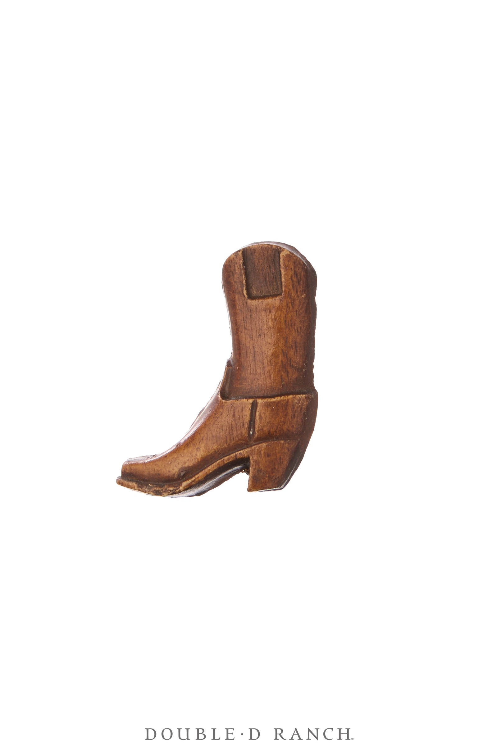 Pin, Wood, Cowboy Boot, Vintage, Mid Century, 1192