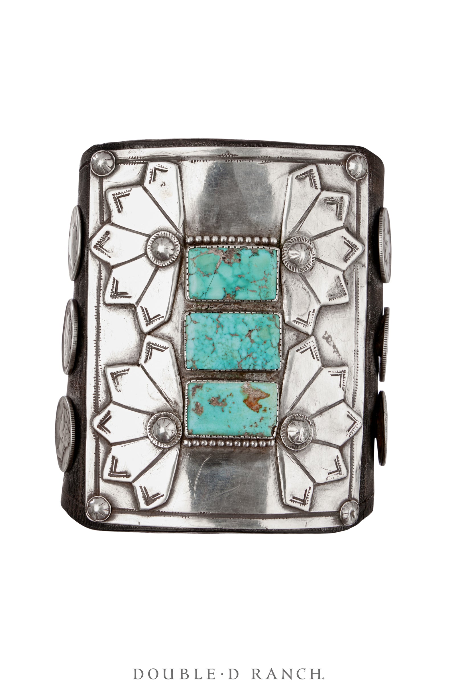 Ketoh, Stamped, Turquoise, Vintage, ‘50s, 4008