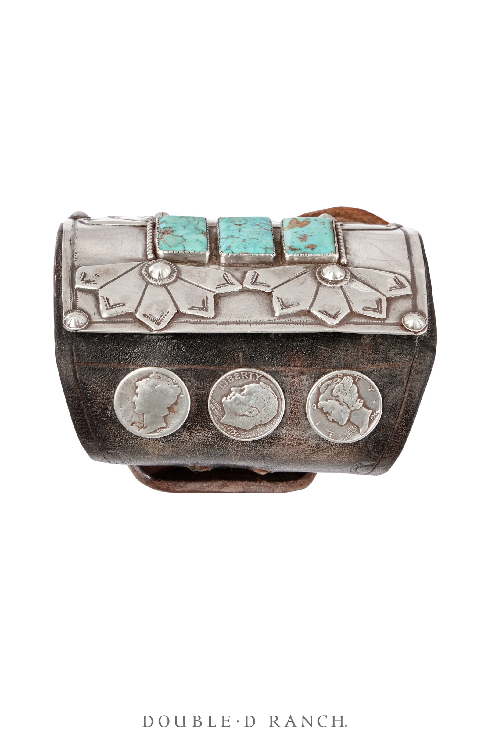 Ketoh, Stamped, Turquoise, Vintage, ‘50s, 4008