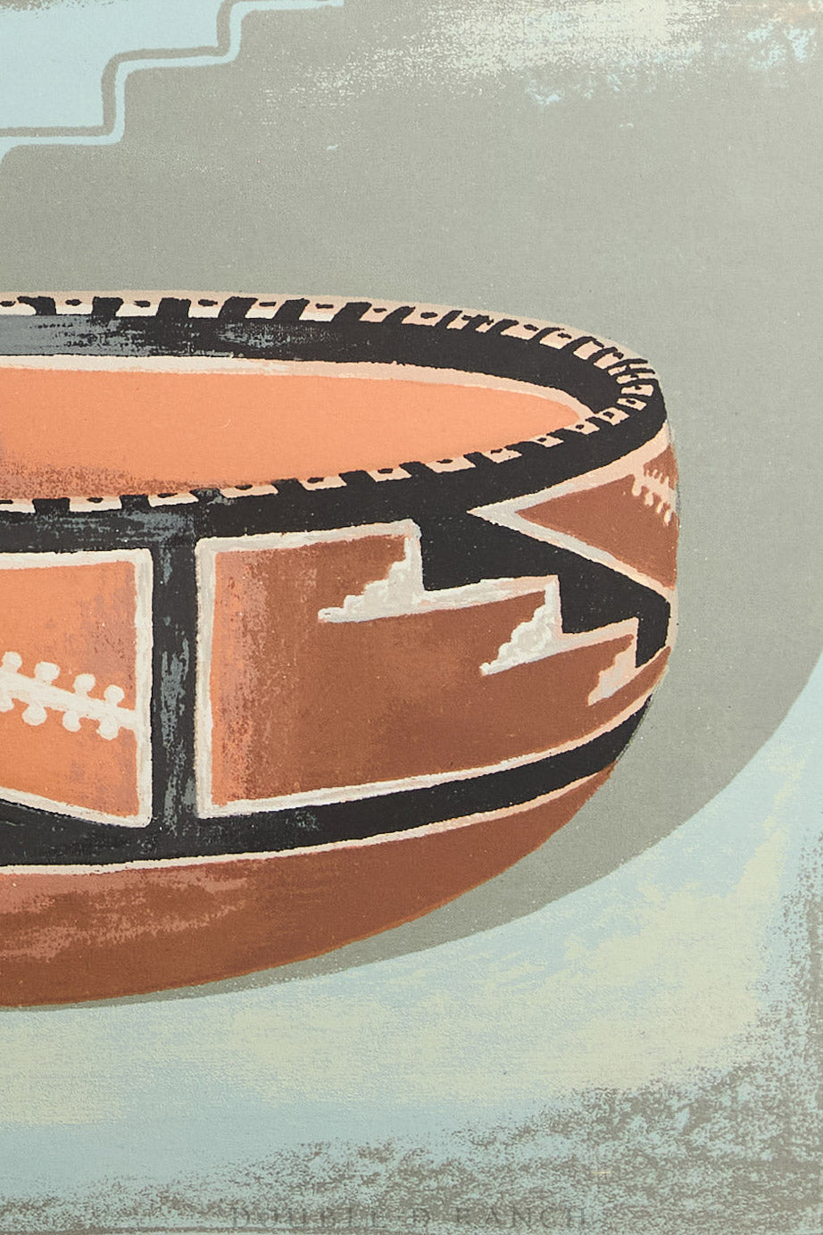 Art, Silkscreen Prints, "Masterpieces of Primitive American Art," Second Series by WPA Artist Louie Ewing, Signed, Vintage 1944