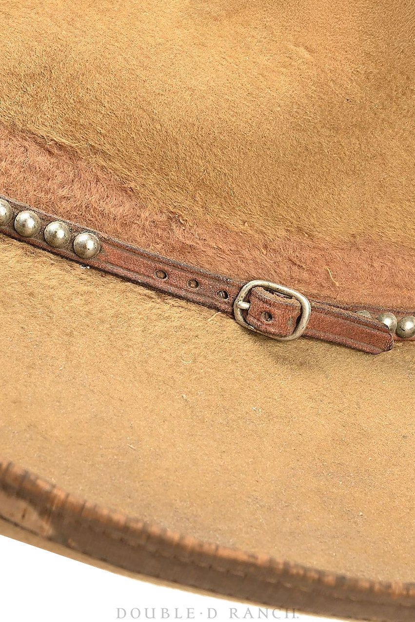 Miscellaneous Hat, Vintage, Tom Mix Style, Early John B. Stetson, Clearnutria, Vintage, 1212