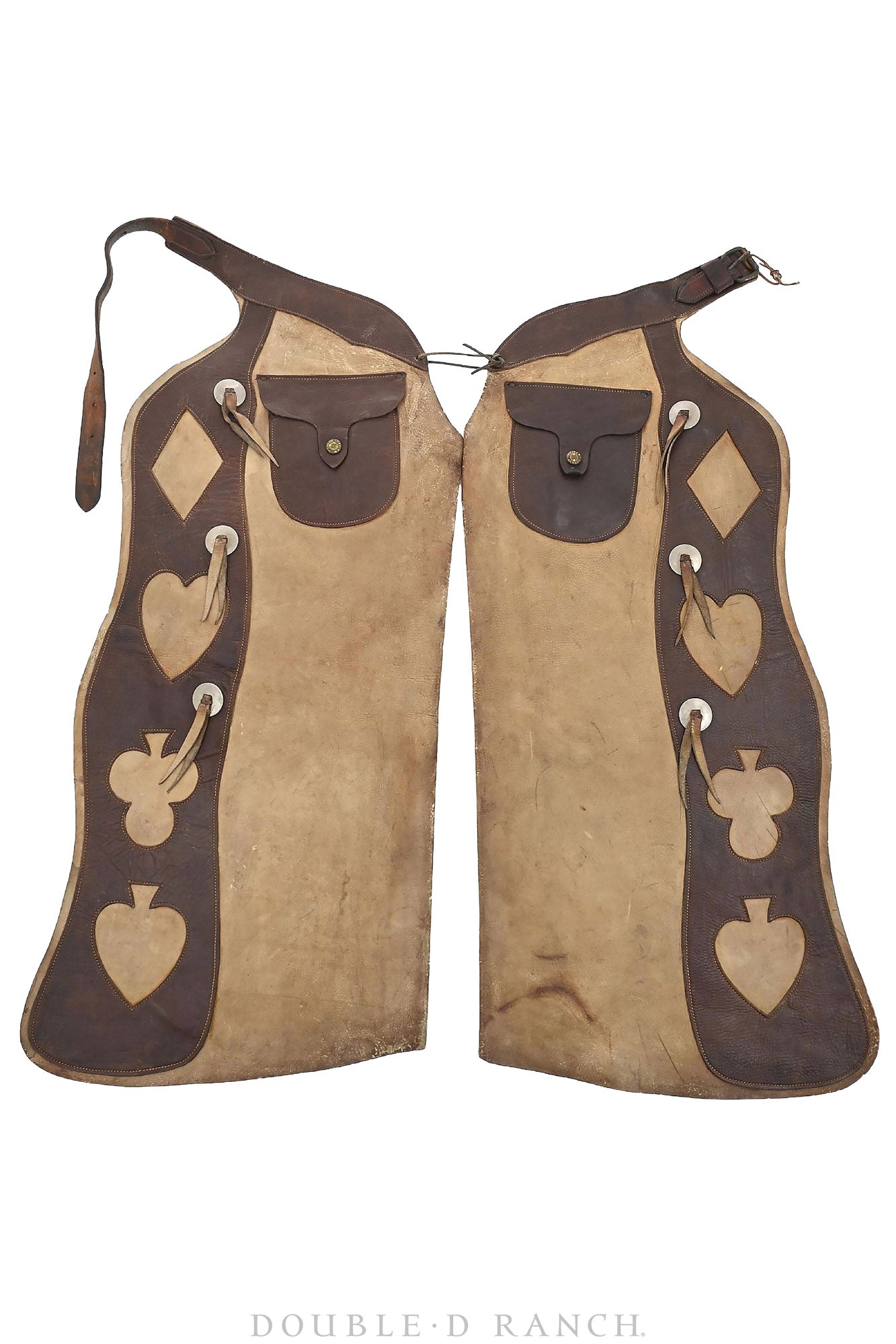 Miscellaneous, Chaps, BatWings, Card Suits, H. H. Heiser, Vintage Early 20th Century, 1213