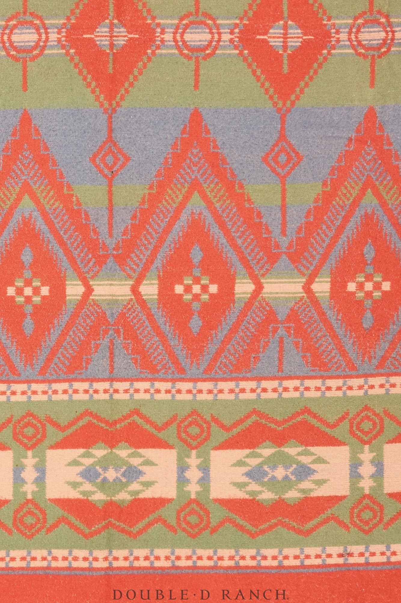 Home, Textile, Camp Blanket, Native American Rug Motifs, Red, Vintage, 161