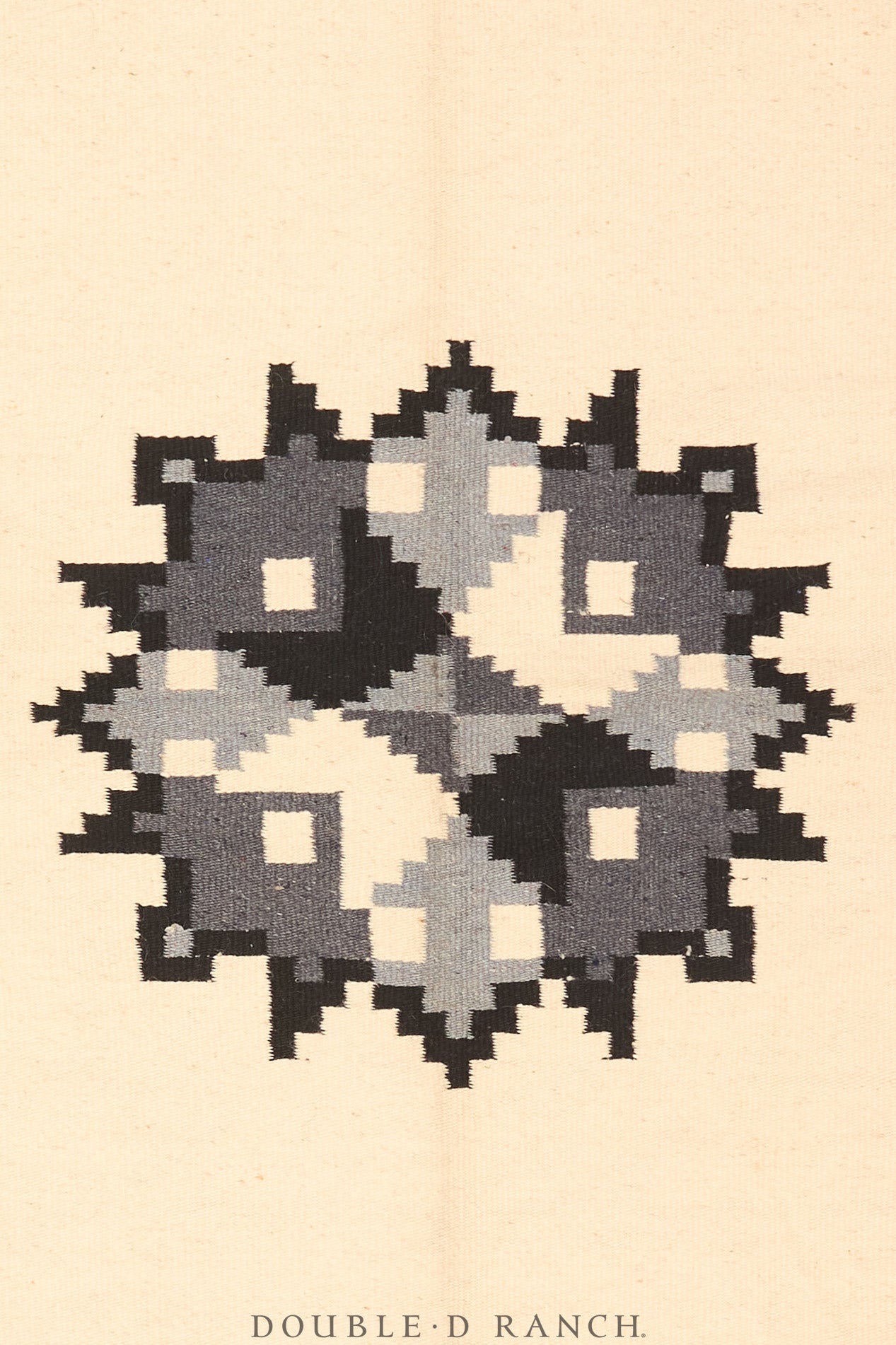 Home, Textile, Rug, Mexican Saltillo, Unusual Blue Colors, Vintage, 117