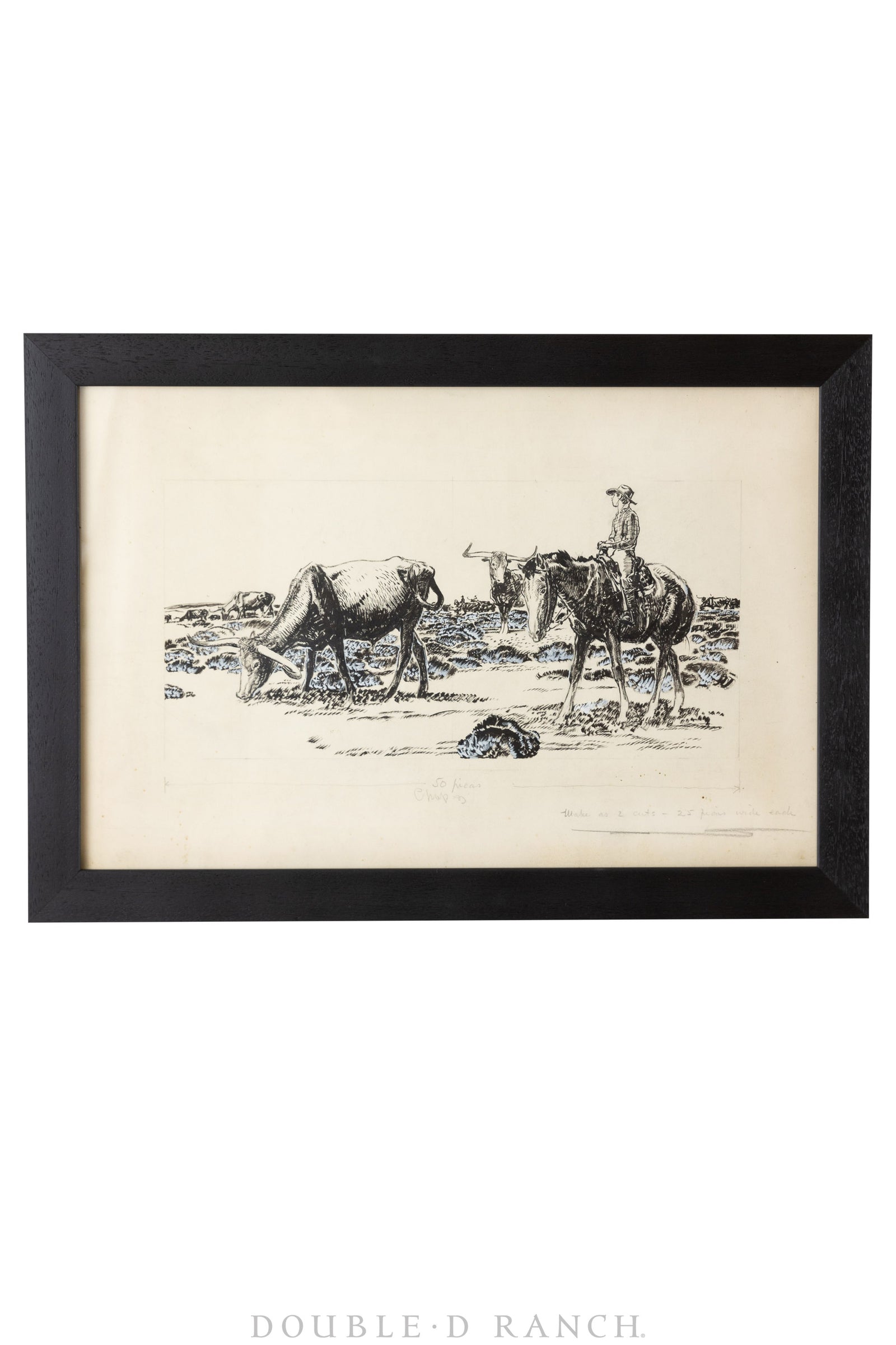 Art, Book Illustrations, Pen & Ink, Herbert Morton Stoops, Set of 2, 1238B