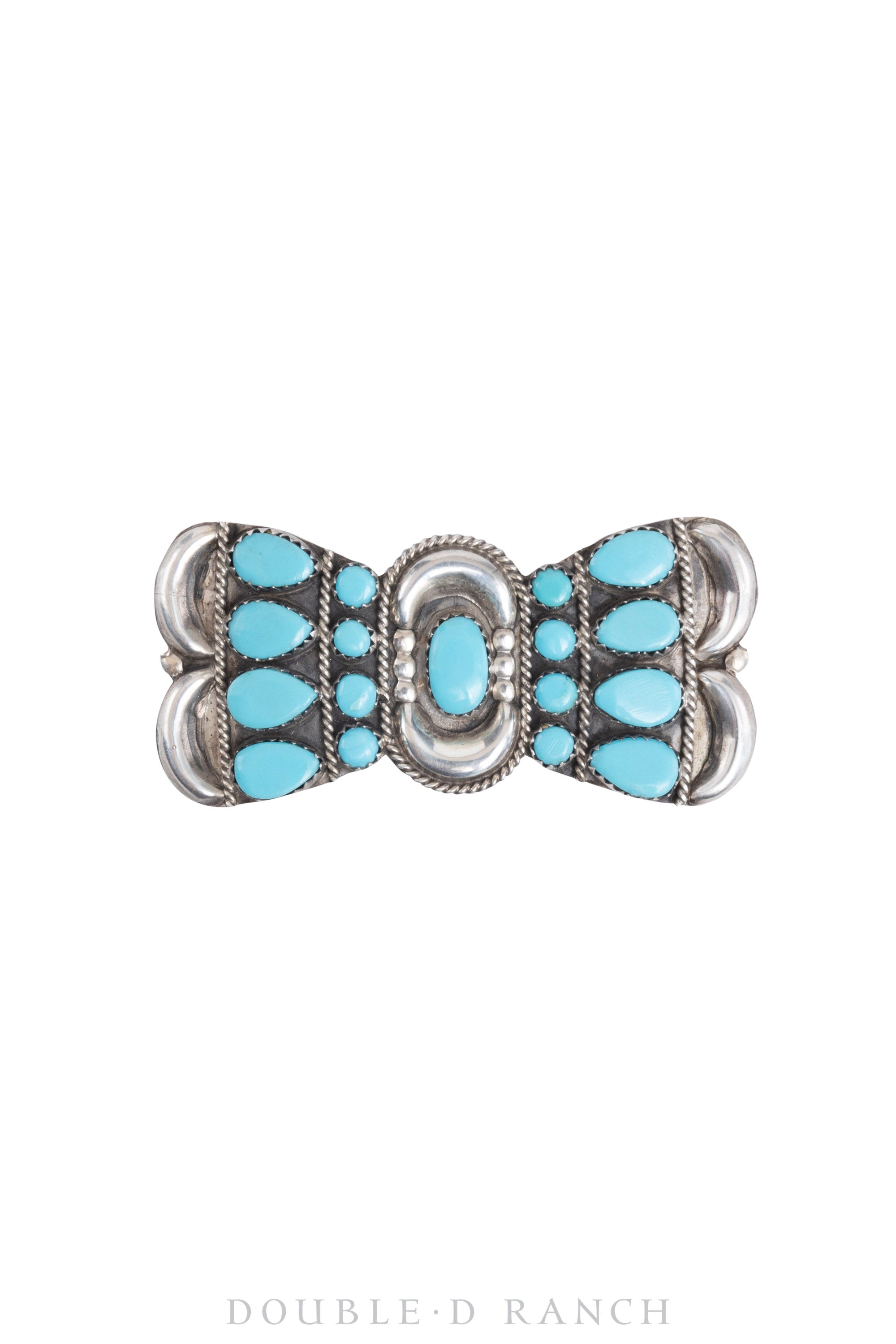 Pin, Cluster, Bowtie, Turquoise, Vintage, 907