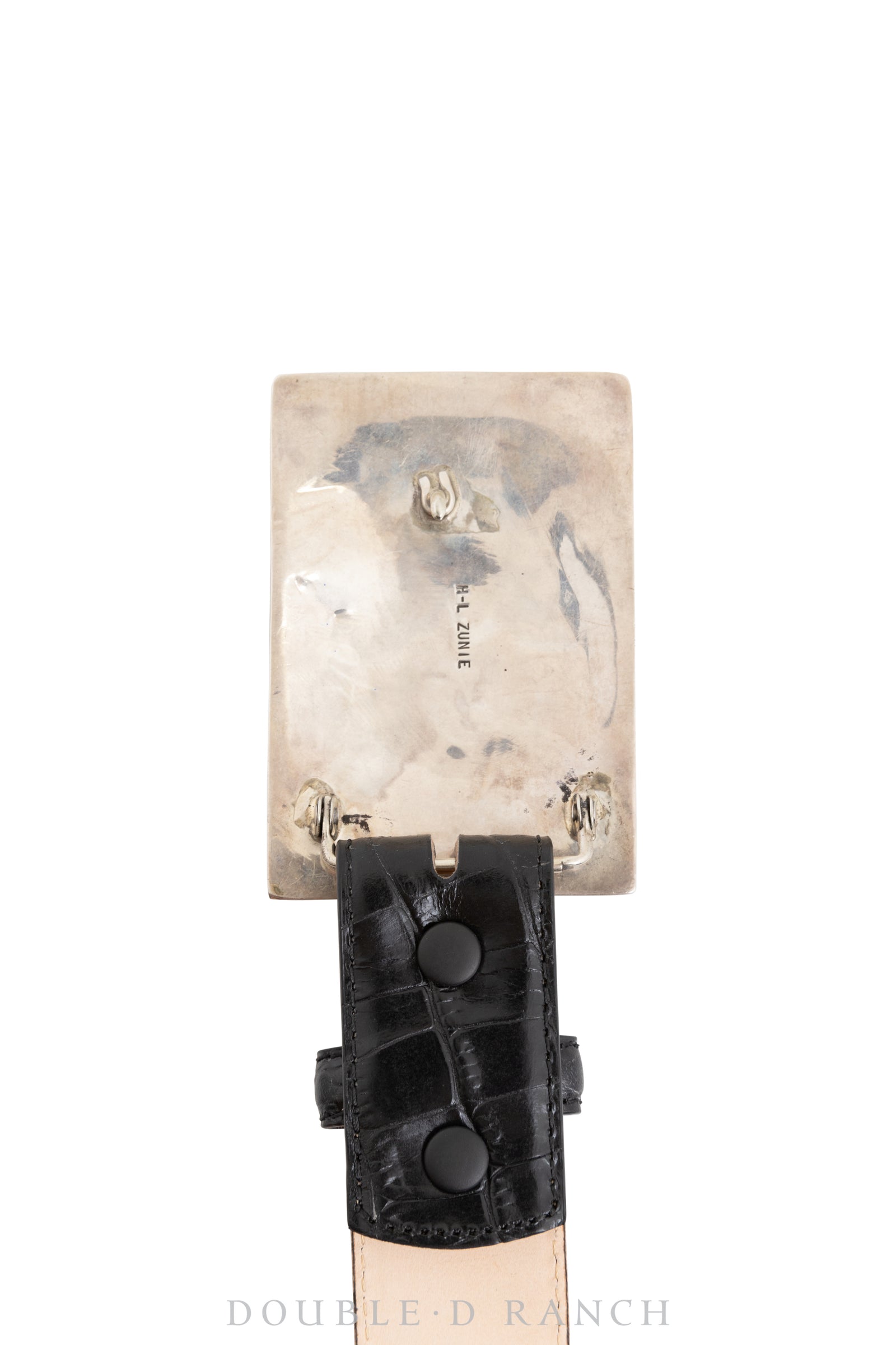 Belt, A Vintage, Buckle, Inlay, Horse Profile, Appaloosa, Lincoln & Helen Zunie Hallmark, Vintage, 561