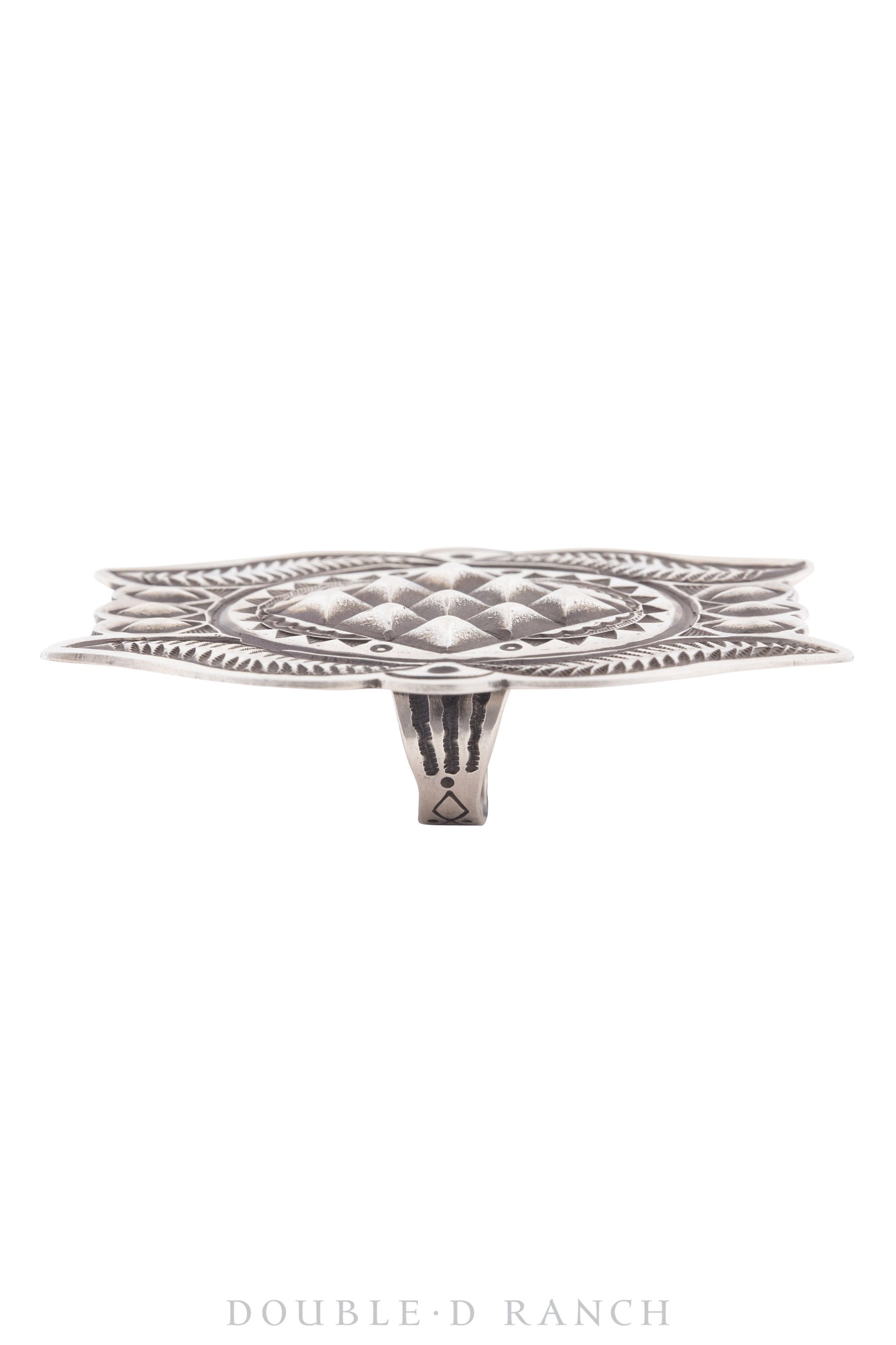 Ring, Concho, Sterling Sivler, Hallmark, Contemporary, 1322