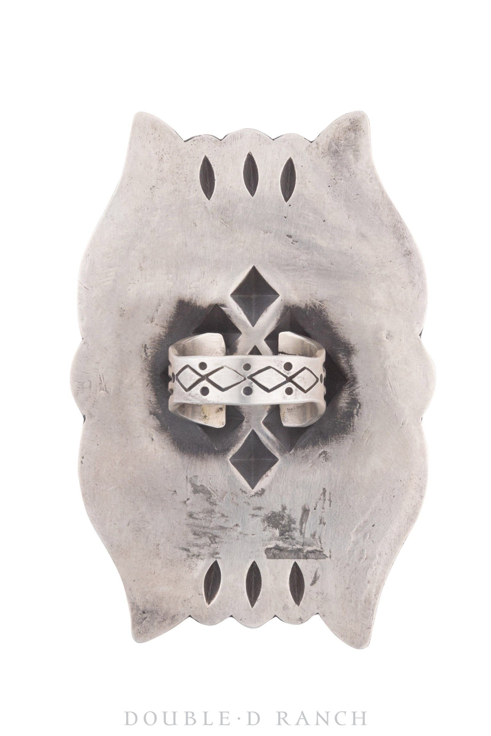 Ring, Concho, Sterling Sivler, Hallmark, Contemporary, 1322