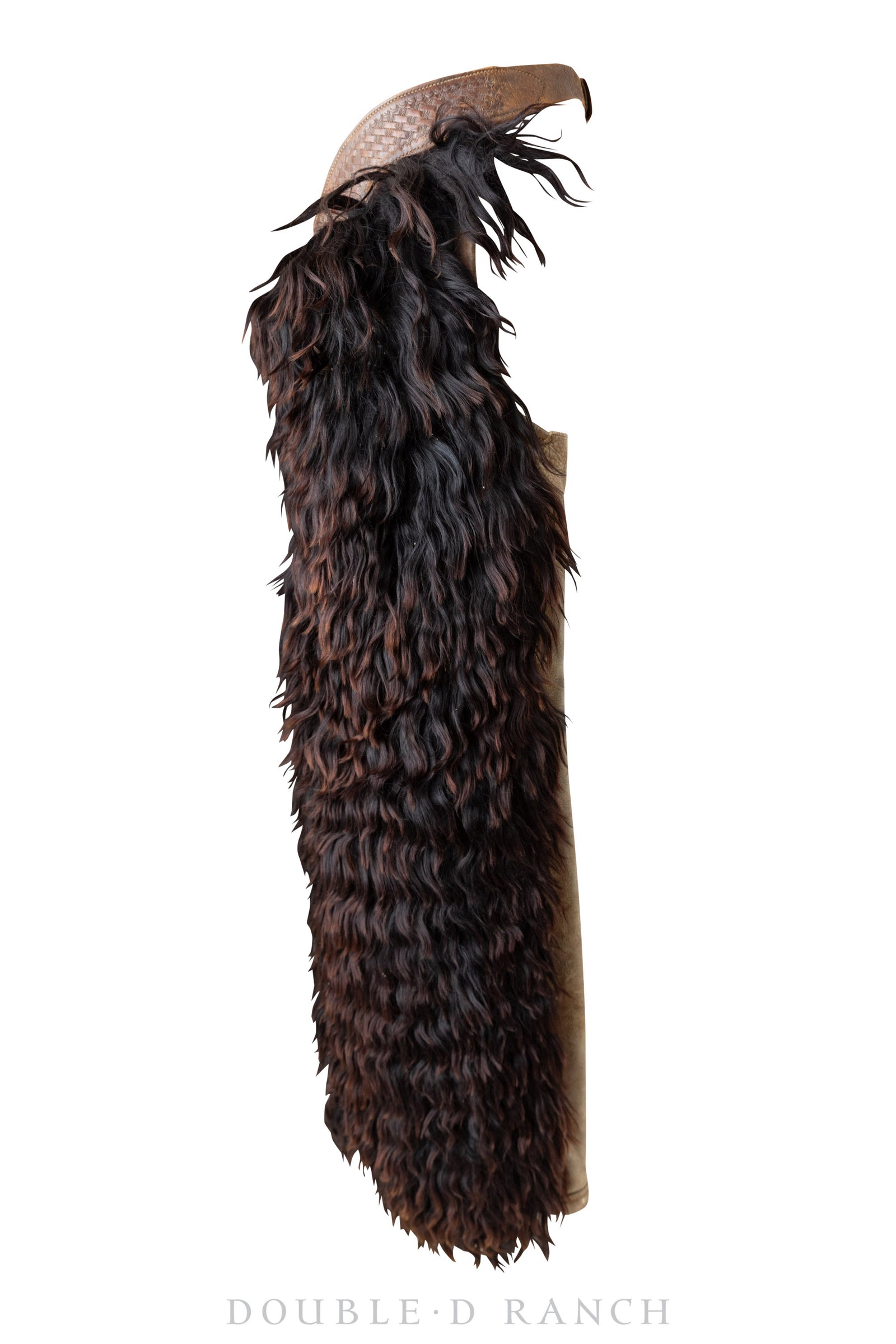 Miscellaneous, Chaps, Woolies, Tooled Leather Belt, Vintage, Turn of the Century, 738