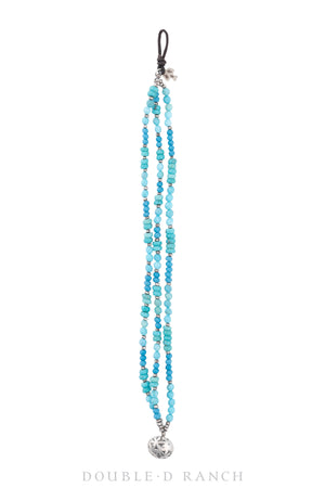 Bracelet, Stone Bead, Turquoise, Hallmark, Contemporary, 3575