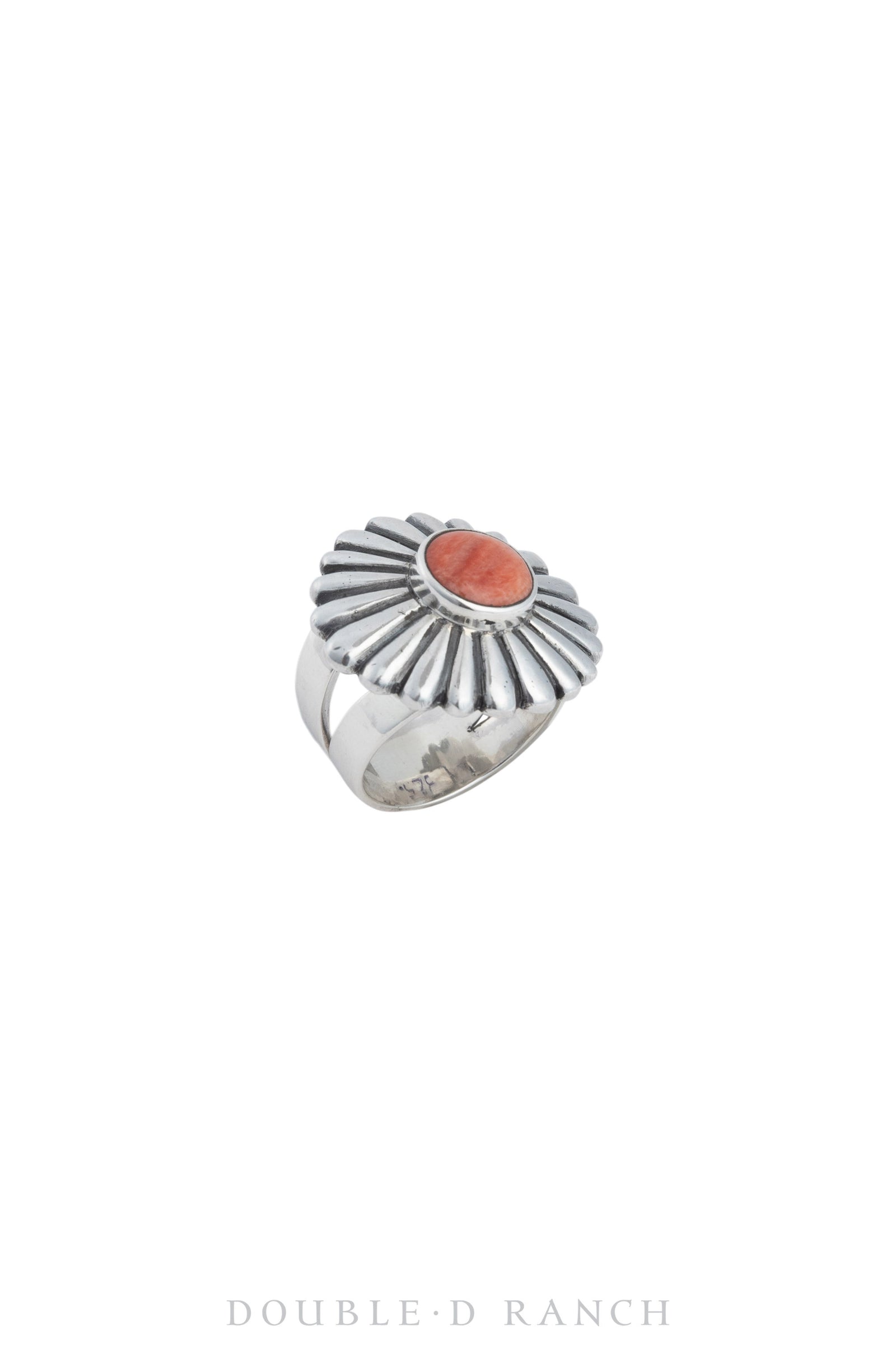 Ring, Orange Spiny Oyster, Nomad, Hallmark, Contemporary, 1352