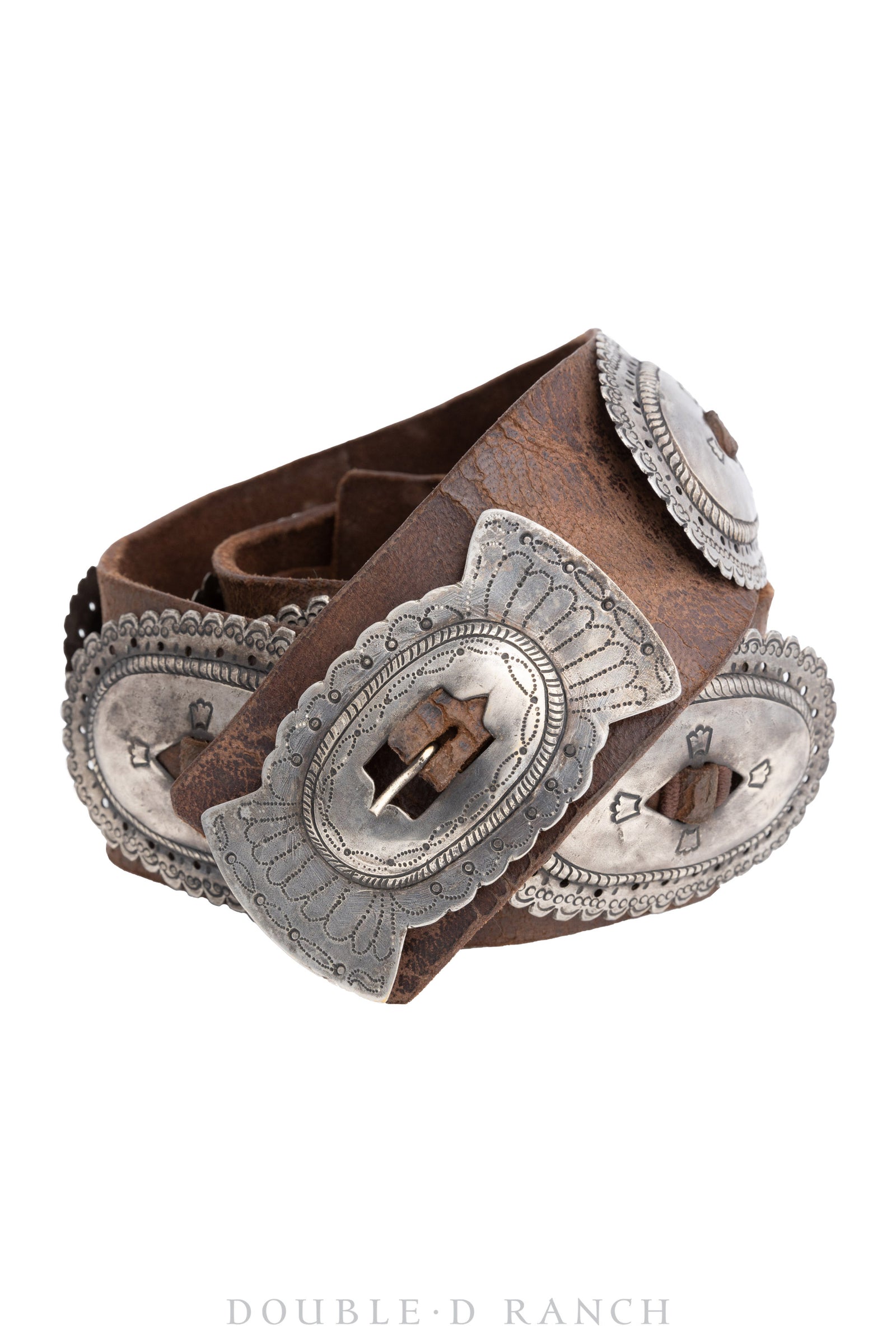 Belt, A Vintage, Concho, 1st Phase Revival, Vintage ‘40s, 399
