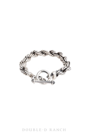Bracelet, Toggle, Sterling Silver, Contemporary, 3414