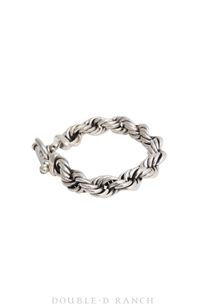 Bracelet, Toggle, Sterling Silver, Contemporary, 3412