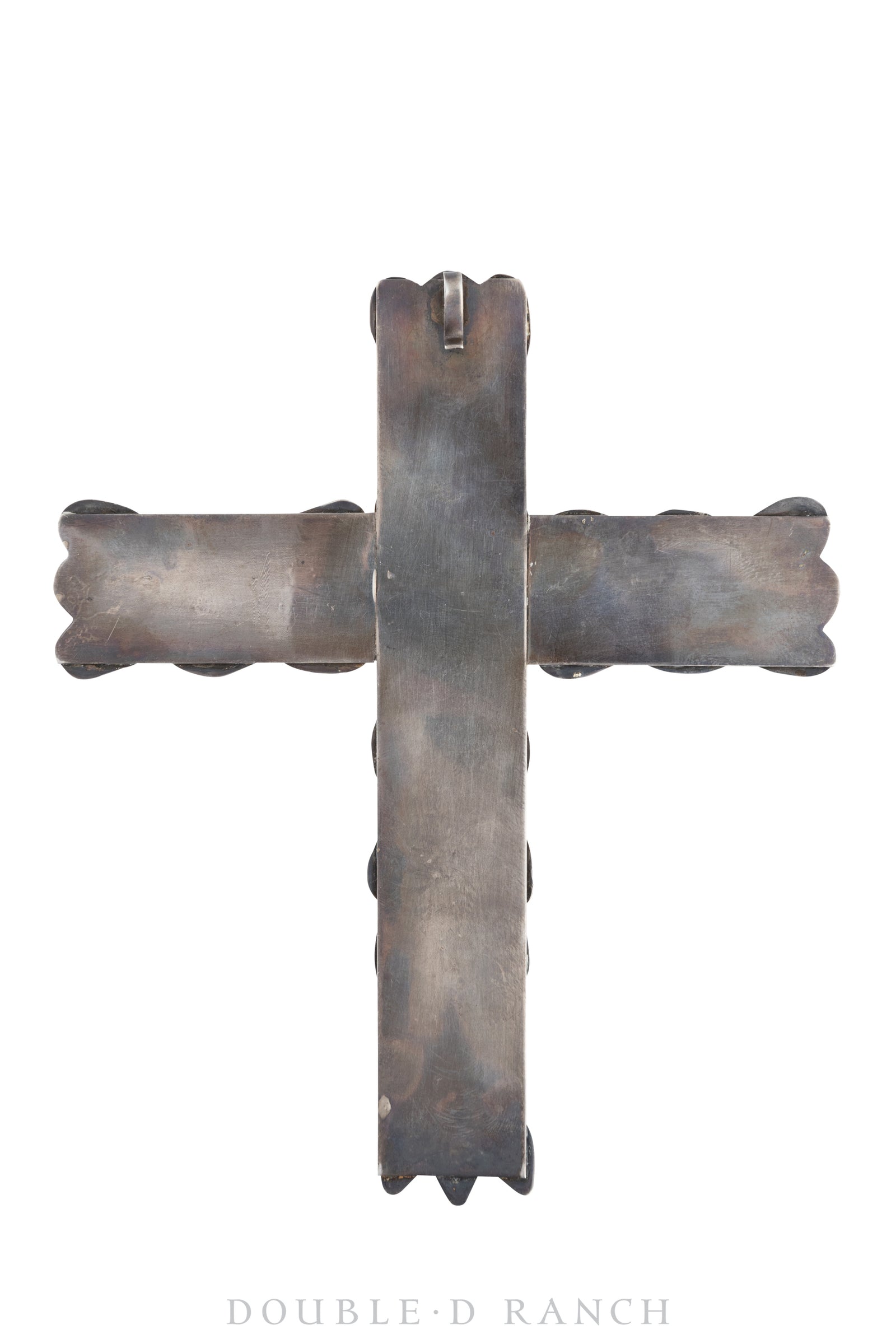 Pendant, Novelty, Cross, Turquoise, Huge, Vintage, 938