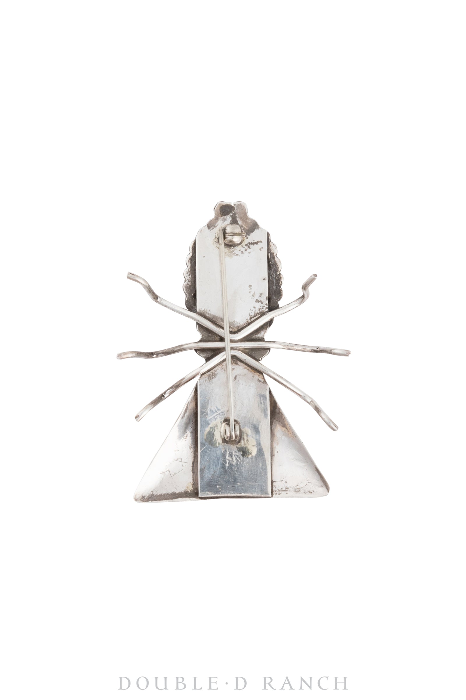 Pin, Novelty, Bug, Turquoise, Upcycled Vintage, 1012