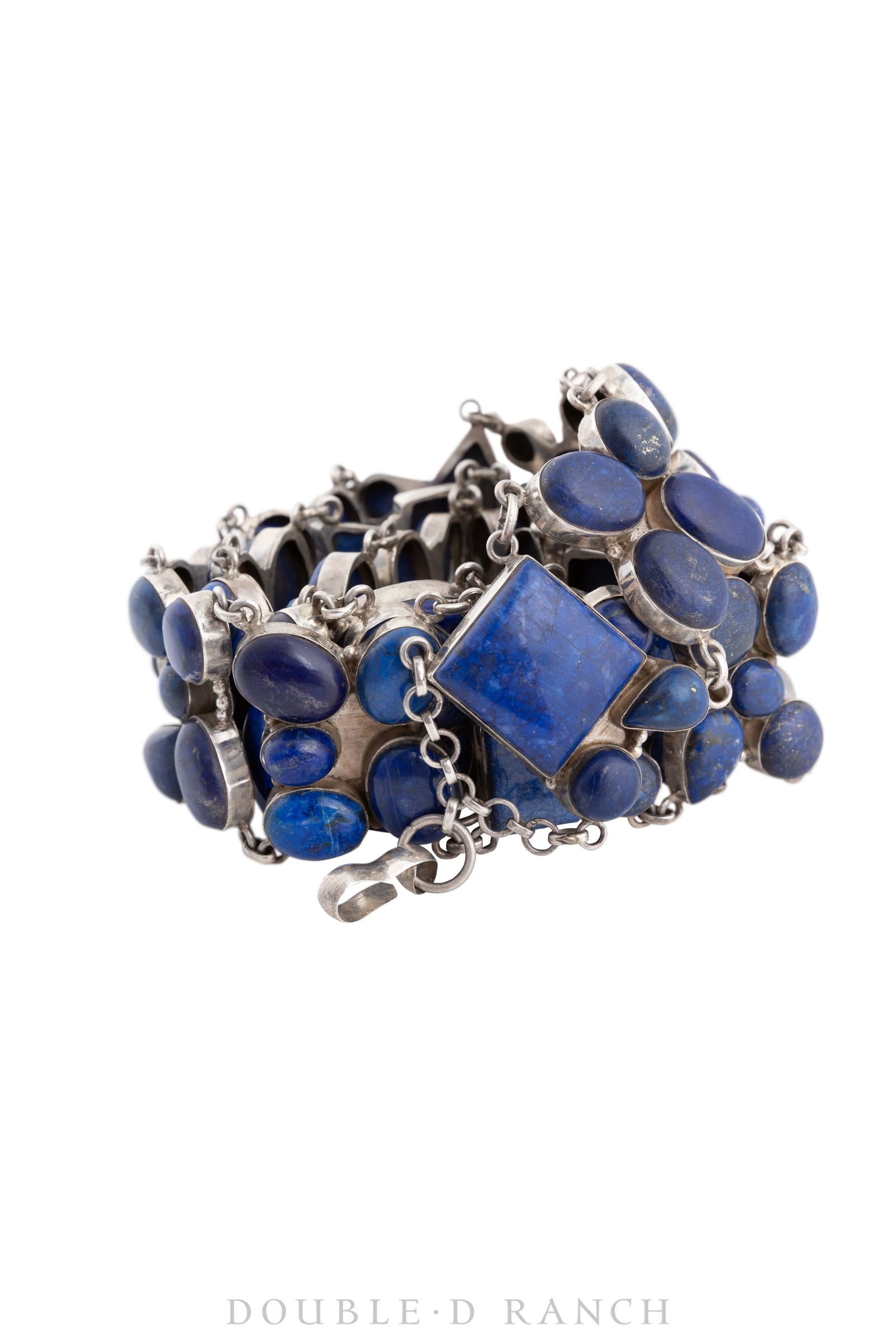 Belt, A Vintage, Linked, Lapis, Vintage, Provenance Private New Mexico Collection, 601