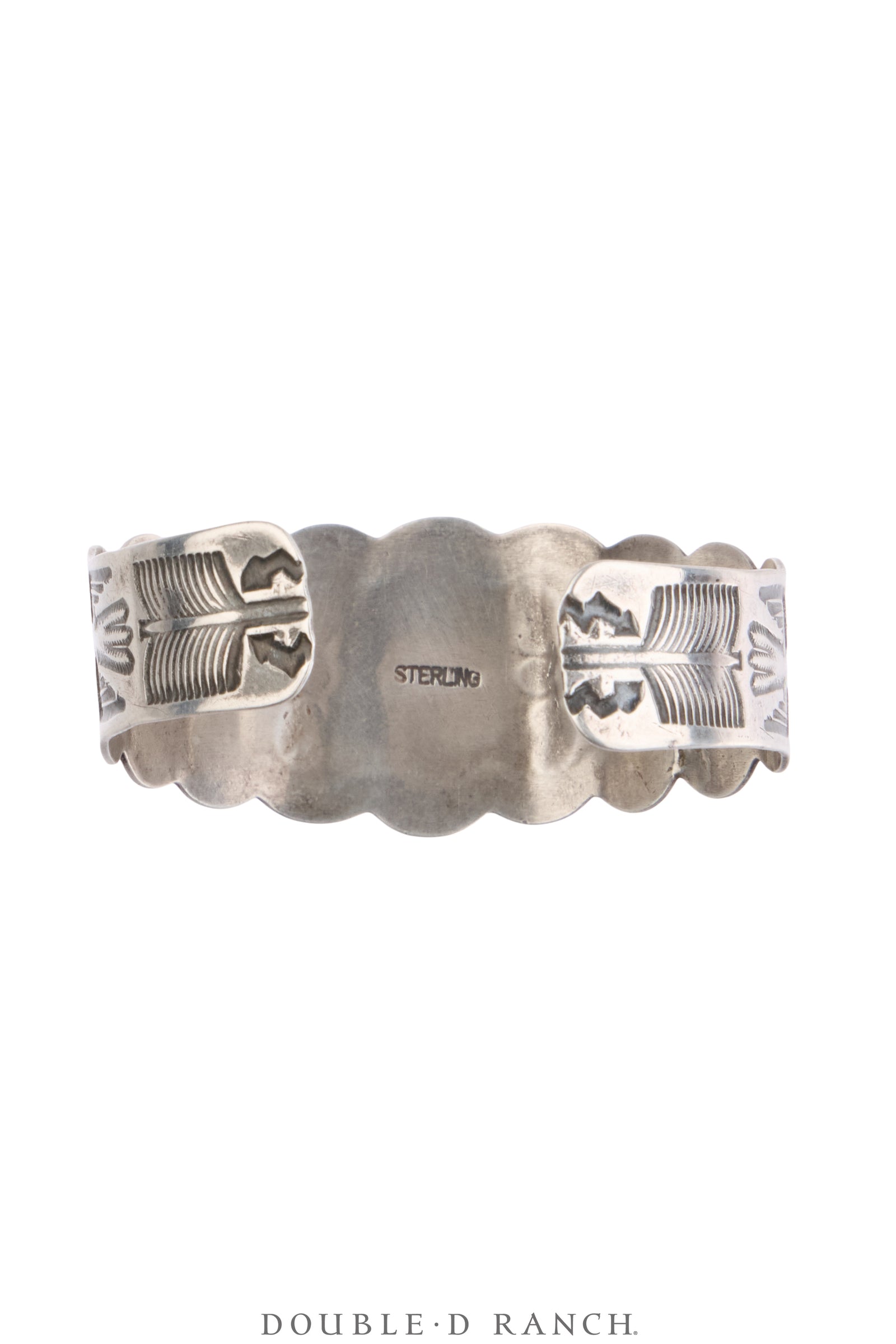 Cuff, Fred Harvey Railroad Era, Turquoise, Thunderbird, Vintage ‘40s, 4150