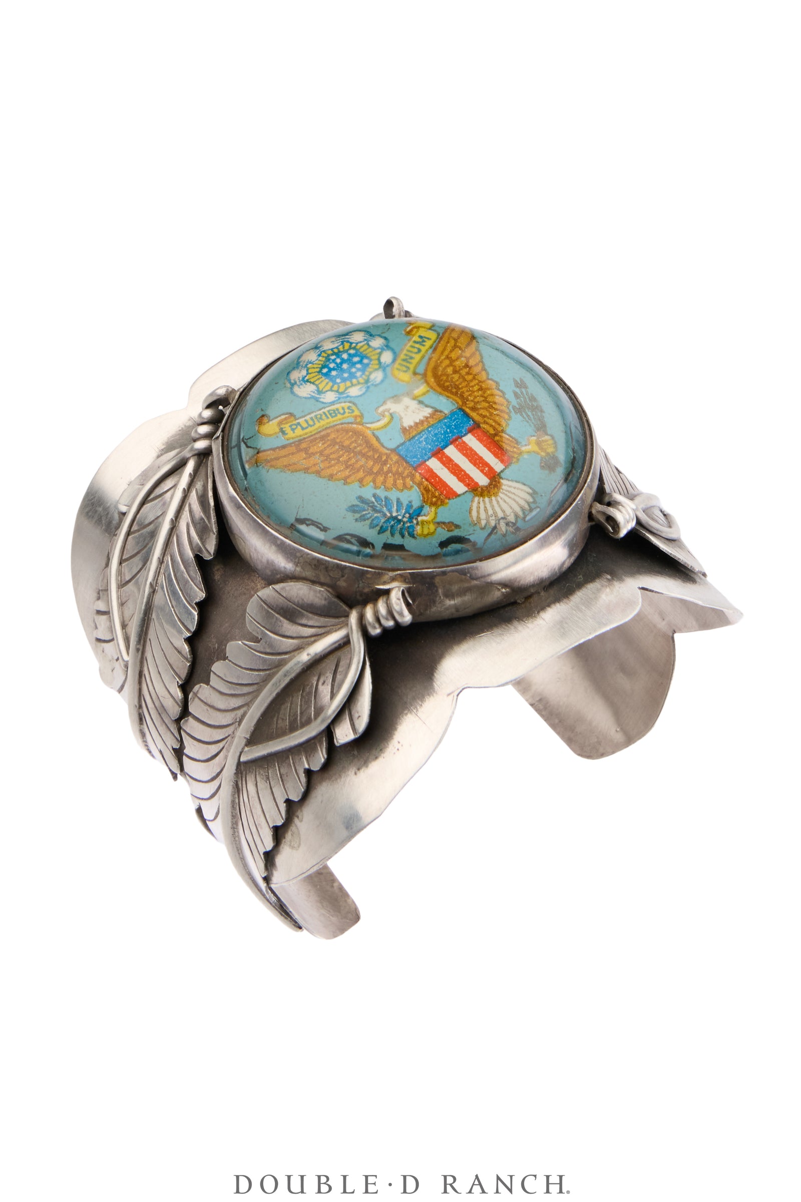 Cuff, Novelty, Bridle Rosette, Eagle, Hallmark, Contemporary, 4157