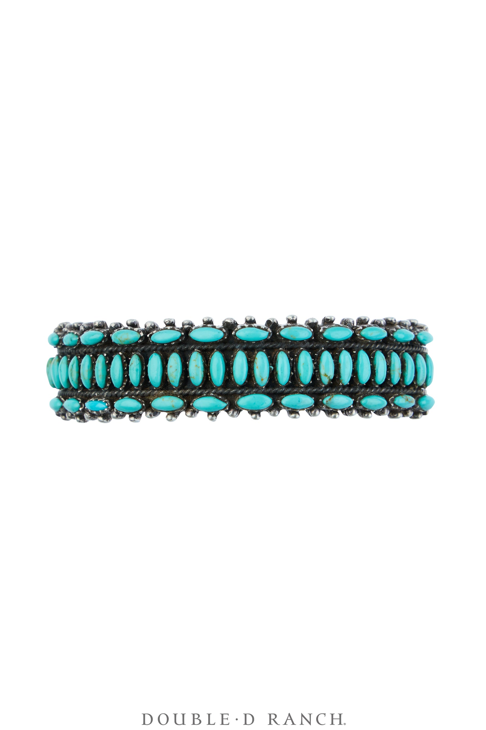 Cuff, Row, Turquoise, Unusual, Mark, Vintage, 4194