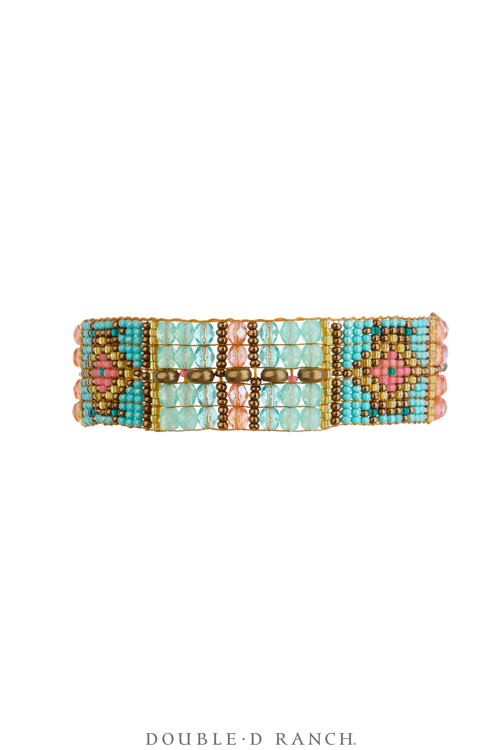 Cuff, Beaded, Glass Beads, Artisan, Contemporary, 4212