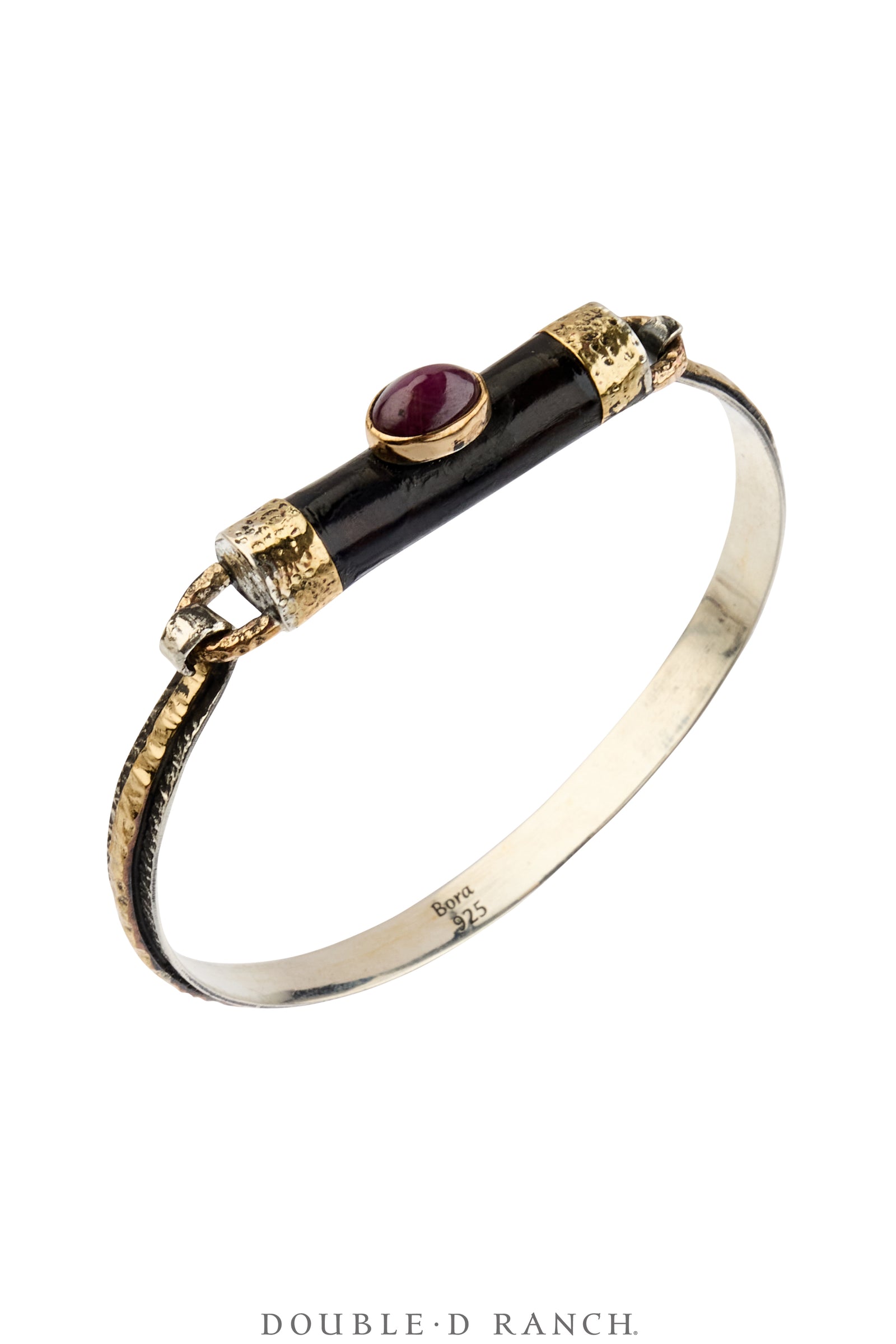Bracelet, Faceted Jewels, Sterling Silver Oxidized, Jewels, Hallmark, Contemporary, 4257