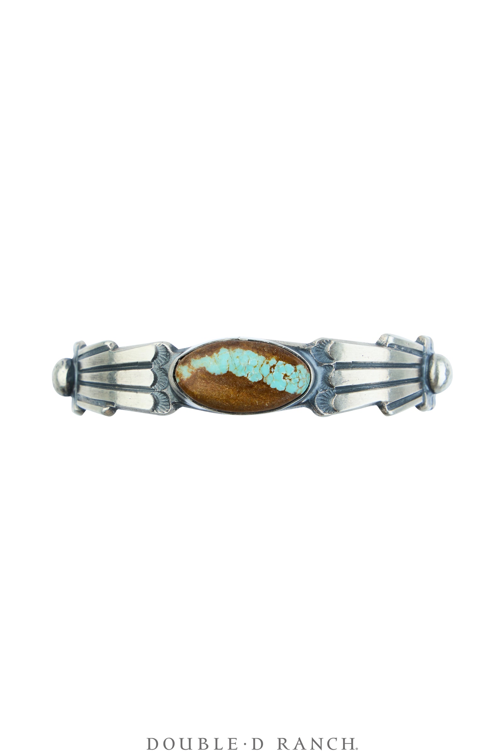 Cuff, Natural Stone, Turquoise, Single Stone, Hallmark, Contemporary, 4318