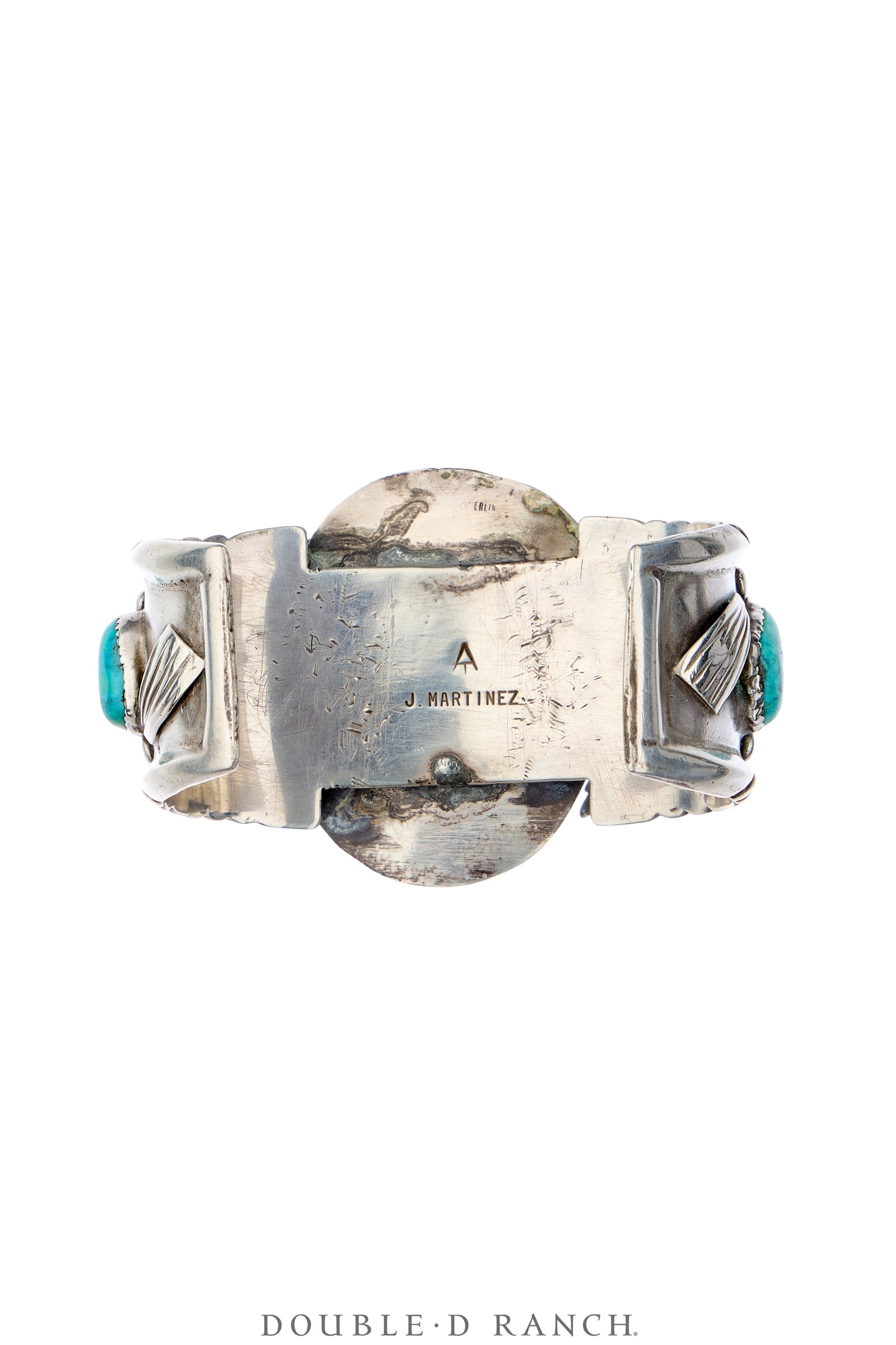 Cuff, Natural Stone, Turquoise, Hallmark, Vintage ‘70s, 4324