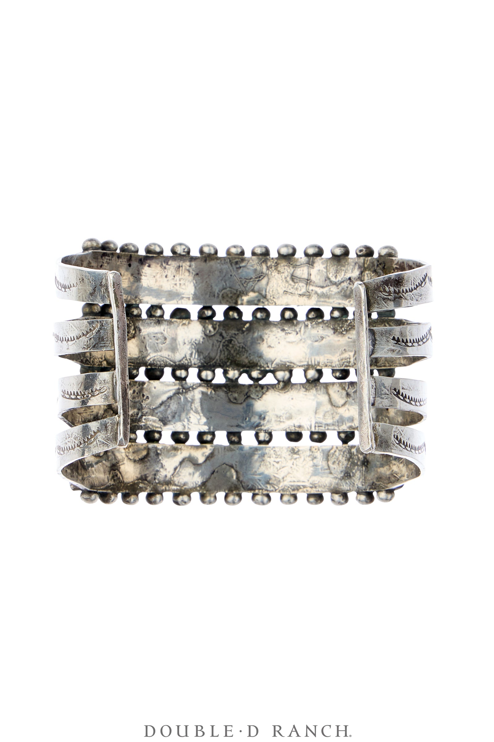 Cuff, Row, Turquoise, 4 Rows, Old Pawn, ‘40s, 4326