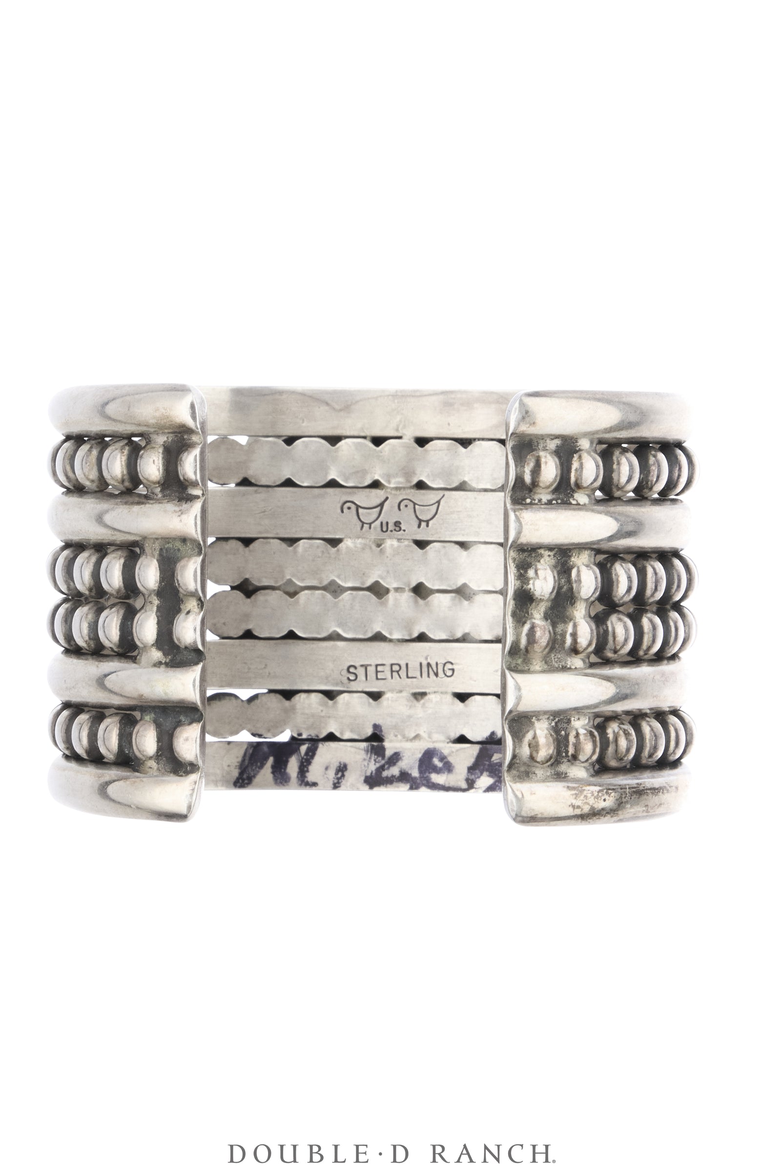 Cuff, Natural Stone, Turquoise, High Quality, Award Winning Mike Bird-Romero Hallmark, Vintage, 4331