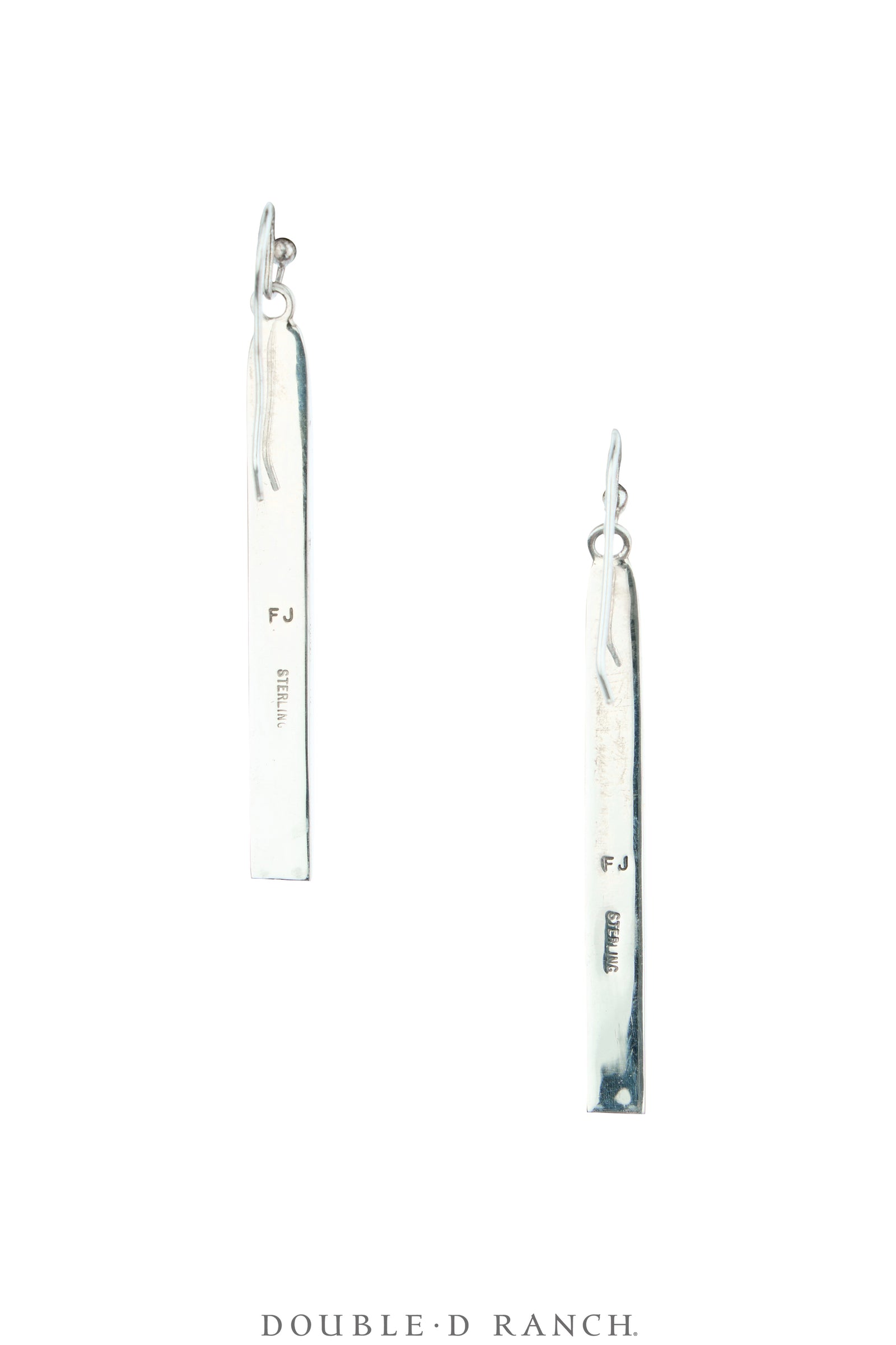 Earrings, Dangle, Sterling Silver, Contemporary, 2257