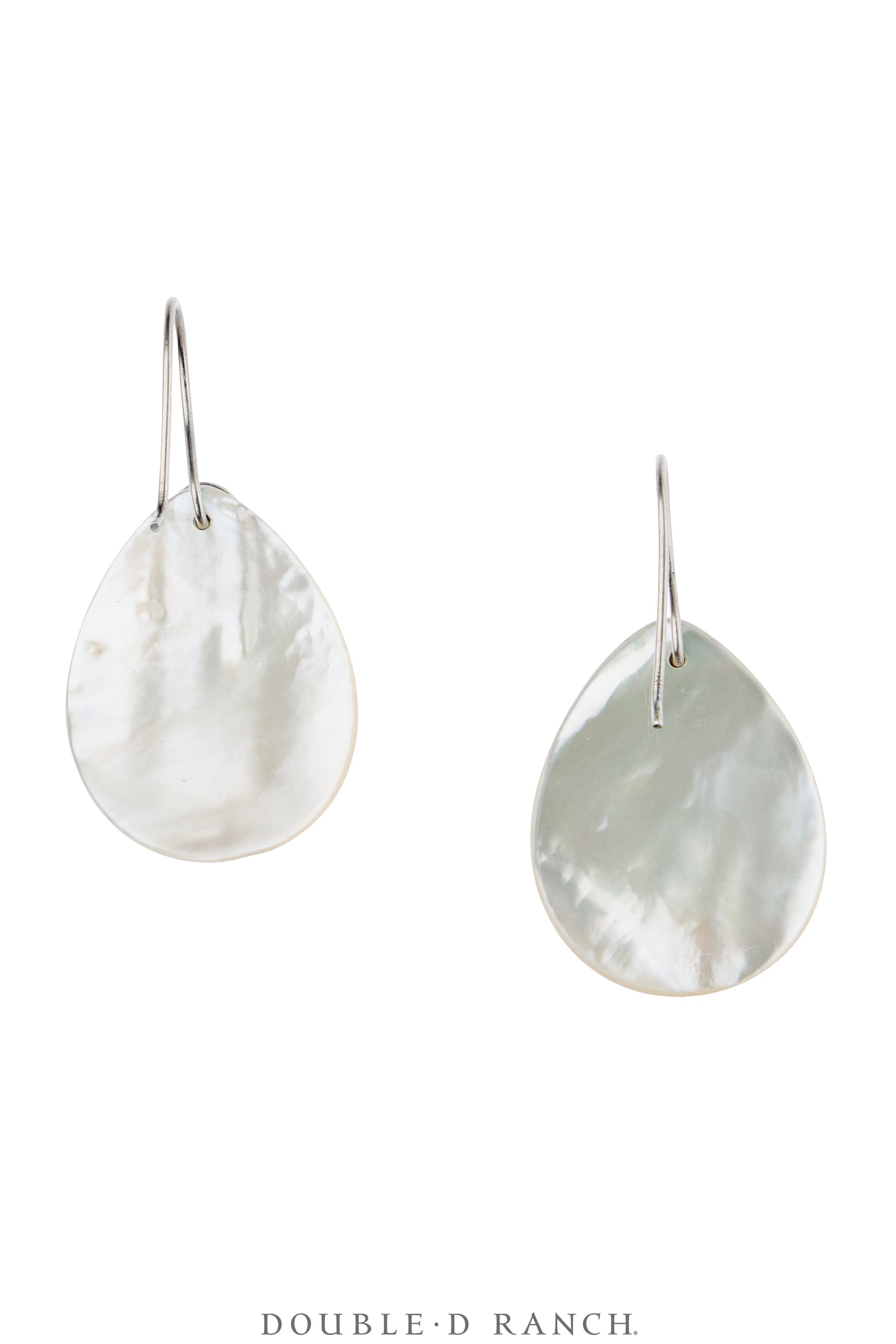 Earrings, Tab, Mother of Pearl & Turquoise, Artisan, Contemporary, 2350G
