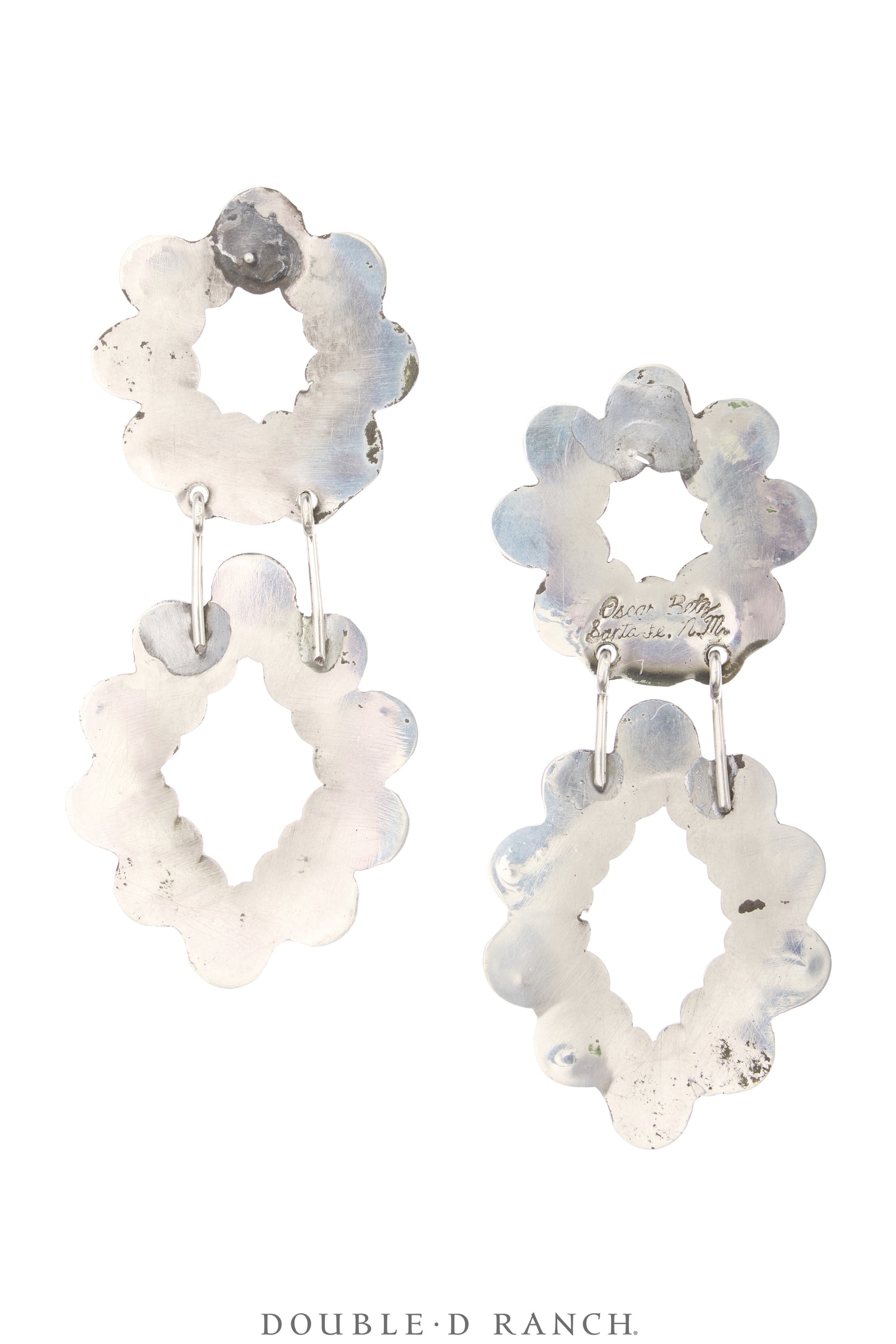 Earrings, Oscar Betz, Drop , Mother of Pearl, Oscar Betz Hallmark, Contemporary, 2367E