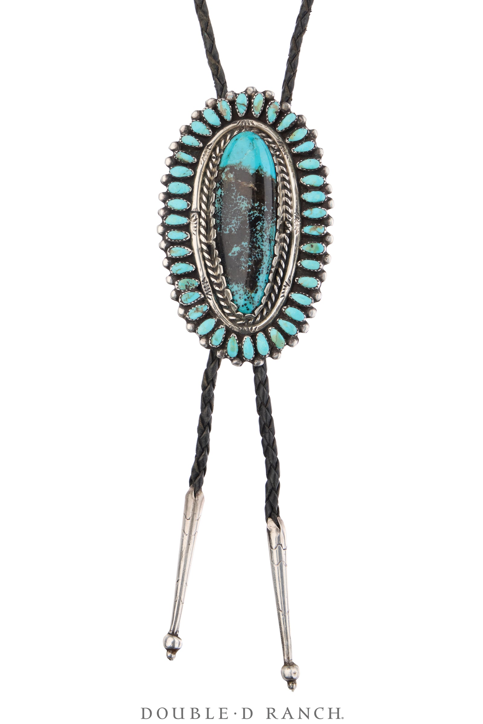 Bolo, Cluster, Turquoise, Vintage, 3759