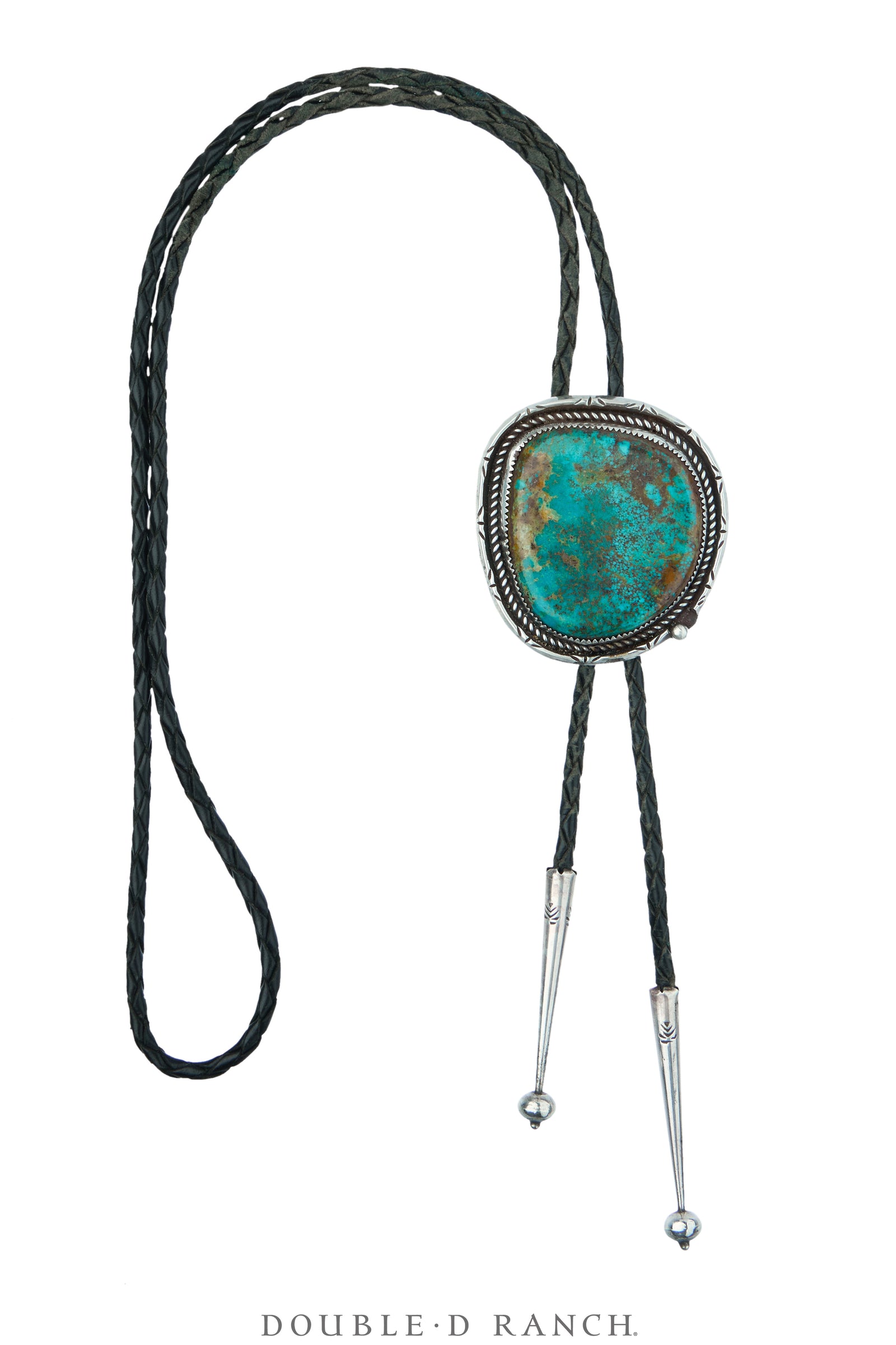 Bolo, Natural Stone, Turquoise, Vintage, 3778