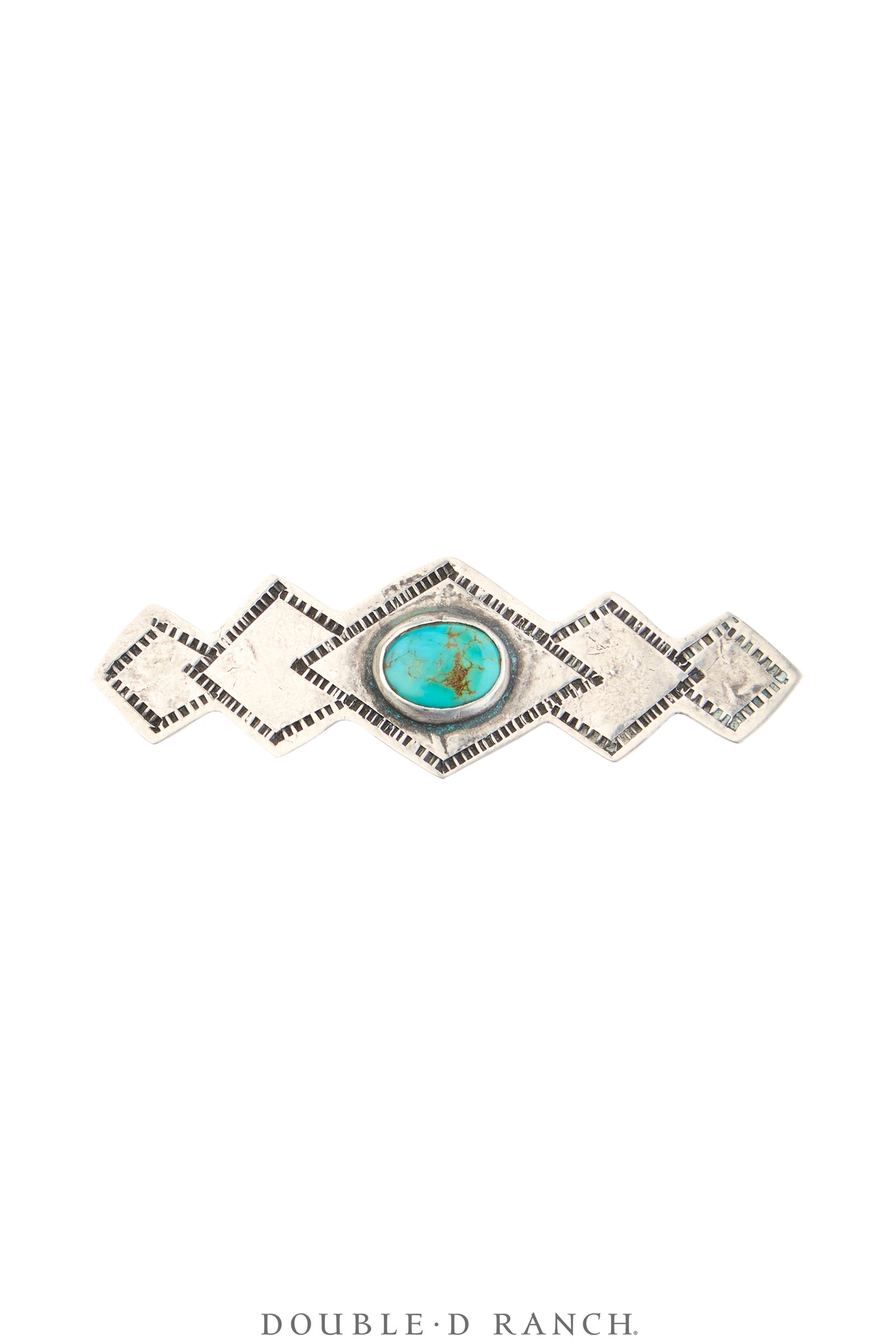 Pin, Bar, Turquoise, Fred Harvey Railroad Era, Vintage, Park Ave. Estate, 1282
