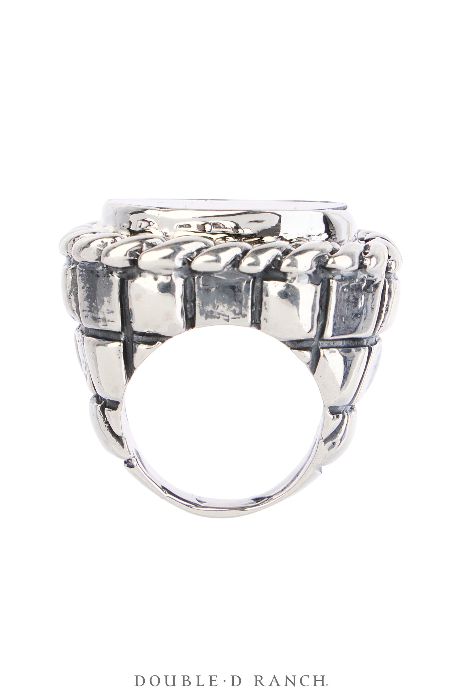 Ring, Dian Malouf, Statement, Railroad China, Buffalo, Hallmark, Contemporary, 1934B