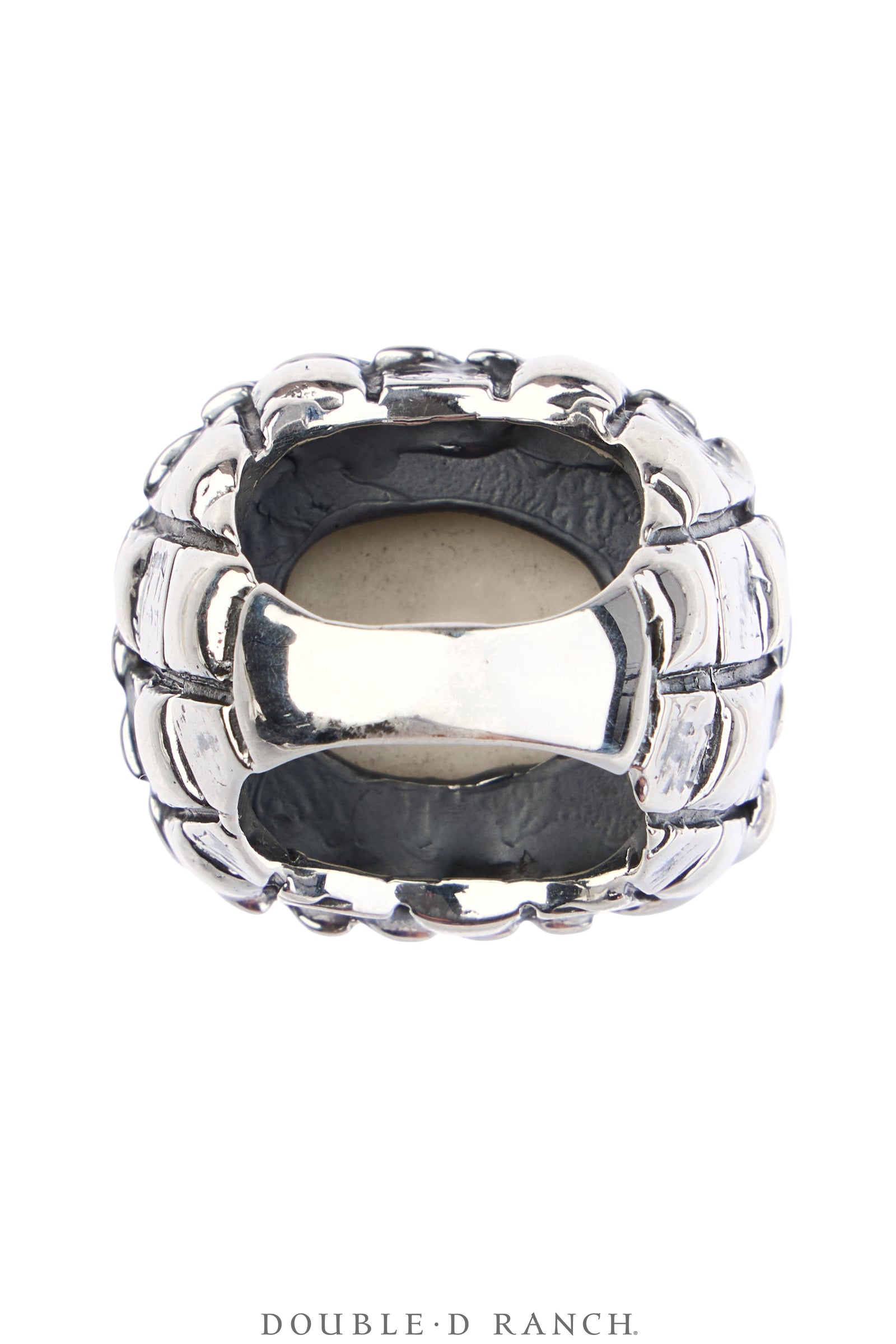 Ring, Dian Malouf, Statement, Railroad China, Buffalo, Hallmark, Contemporary, 1934B