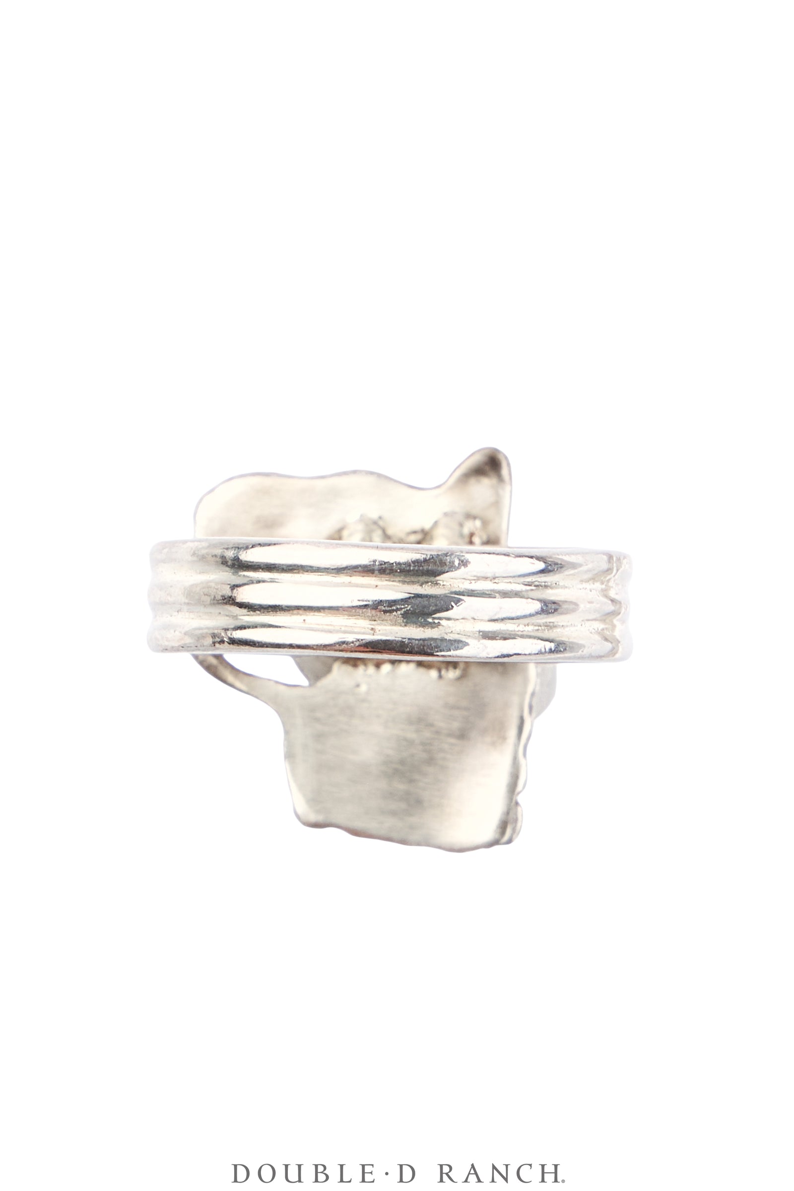 Ring, Inlay, Turquoise & Shell, Horse, Upcycled, Vintage, 1979