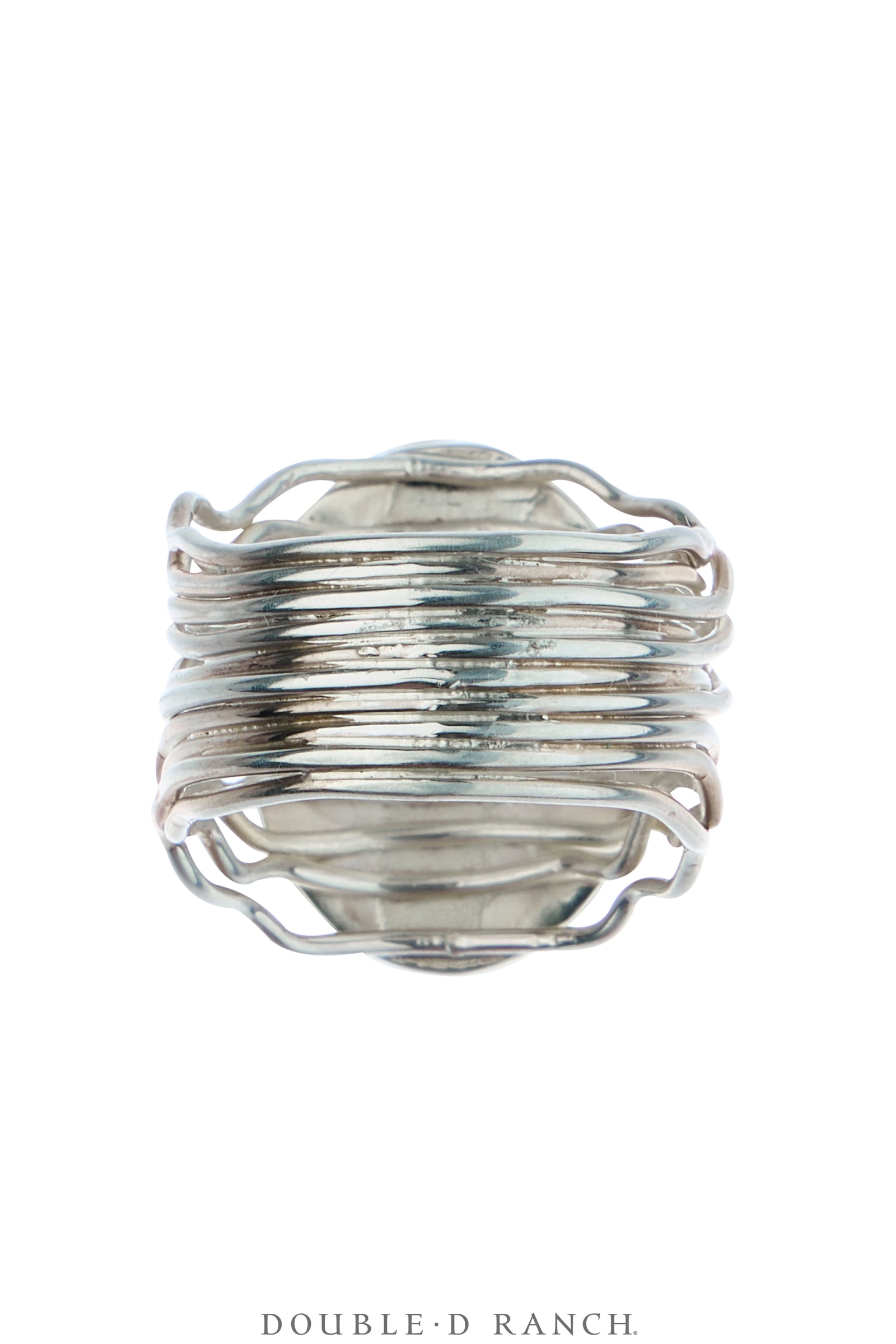 Ring, Natural Stone, Turquoise, Boulder Mine, Hallmark, Contemporary 8.5, 1984