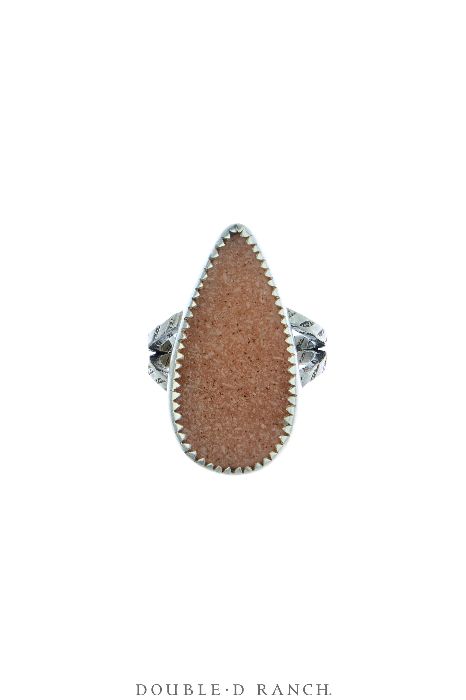 Ring, Faceted Jewel, Druzy Quartz, Artisan, Contemporary, 1994