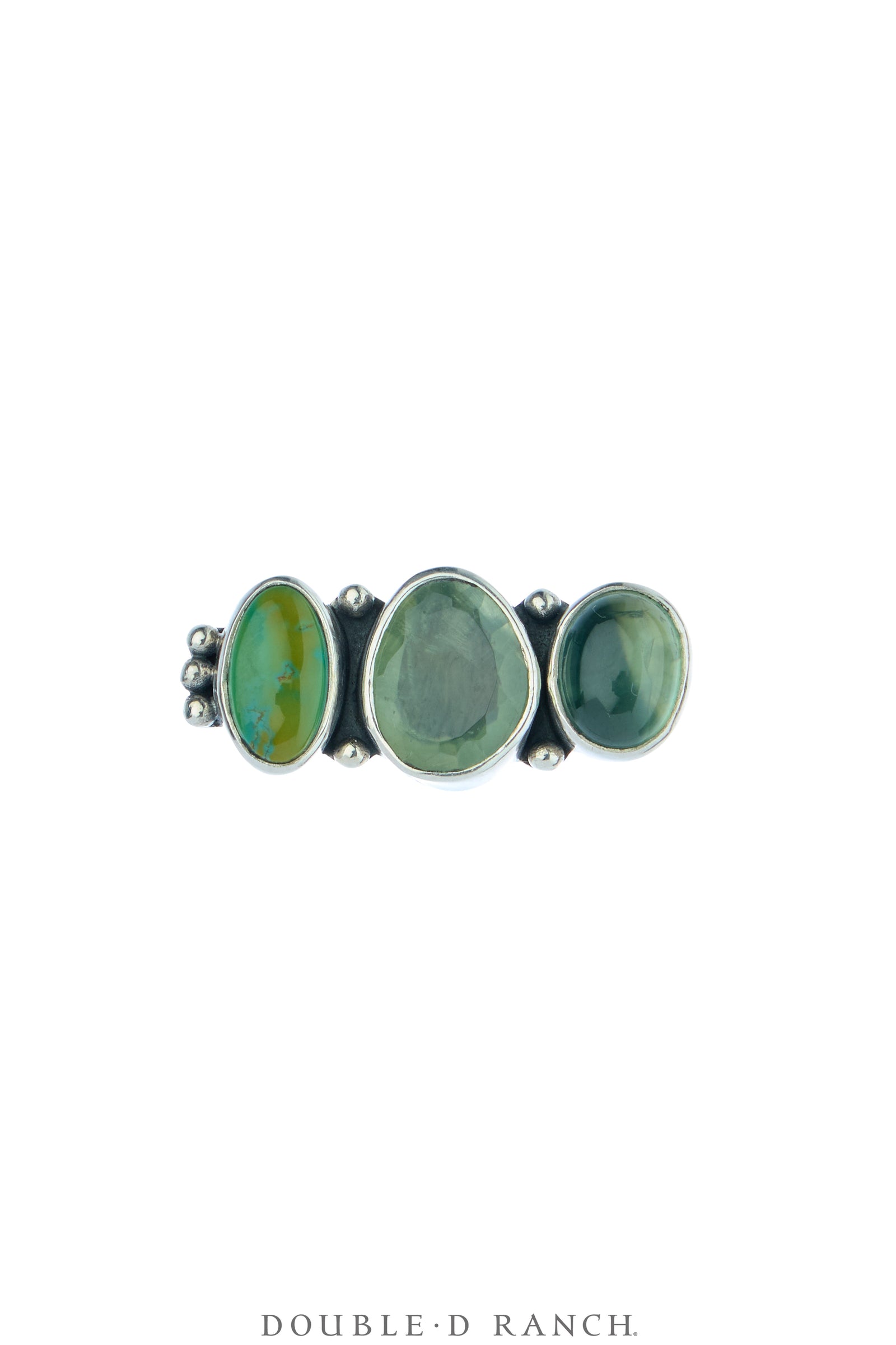 Ring, Faceted Jewel, Turquoise & Semi-Precious Stones, Artisan, Contemporary, 1999