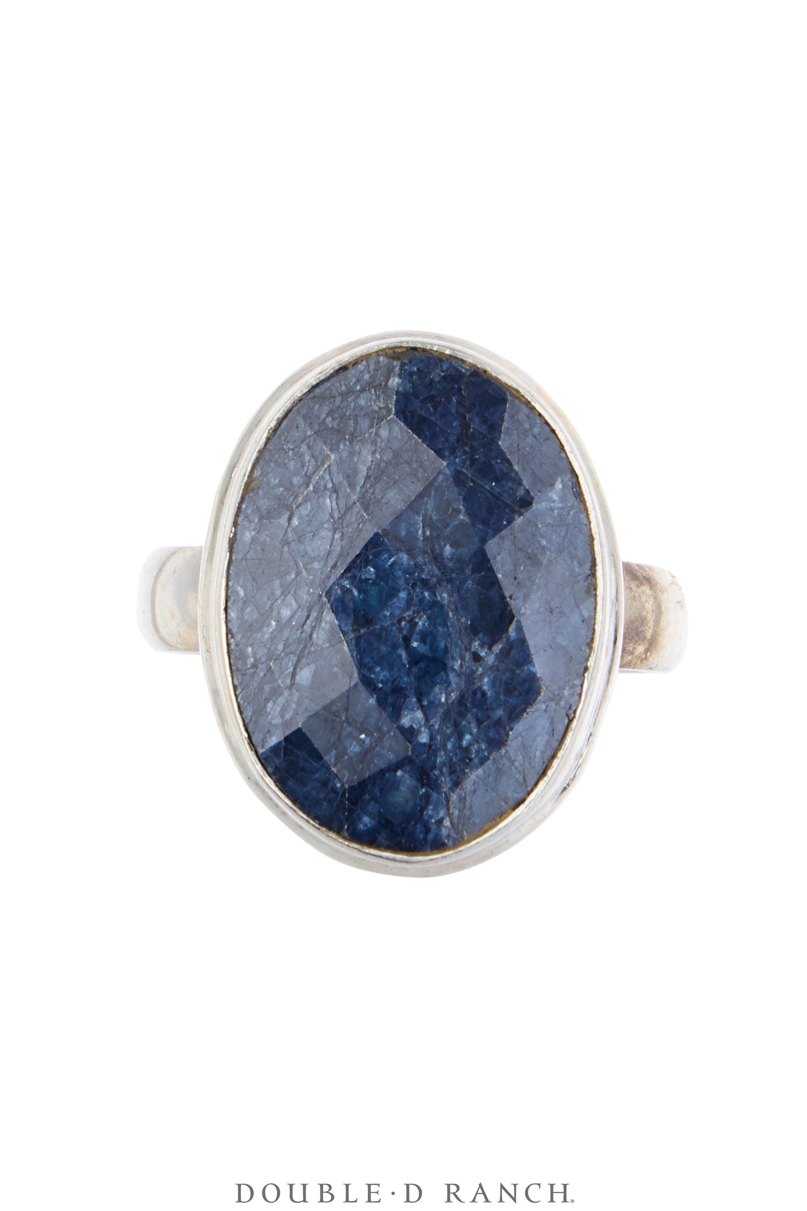 Ring, Faceted Jewel, Single Stone, Blue Sapphire, Contemporary, 2048