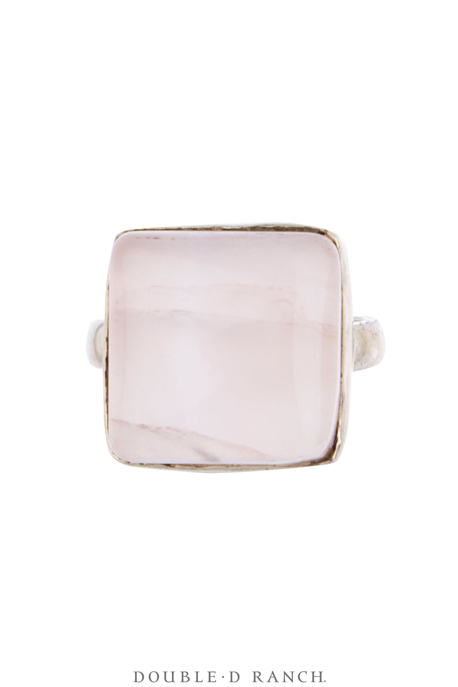 Ring, Faceted Jewel, Single Stone, Rose Quartz, Contemporary, 2067