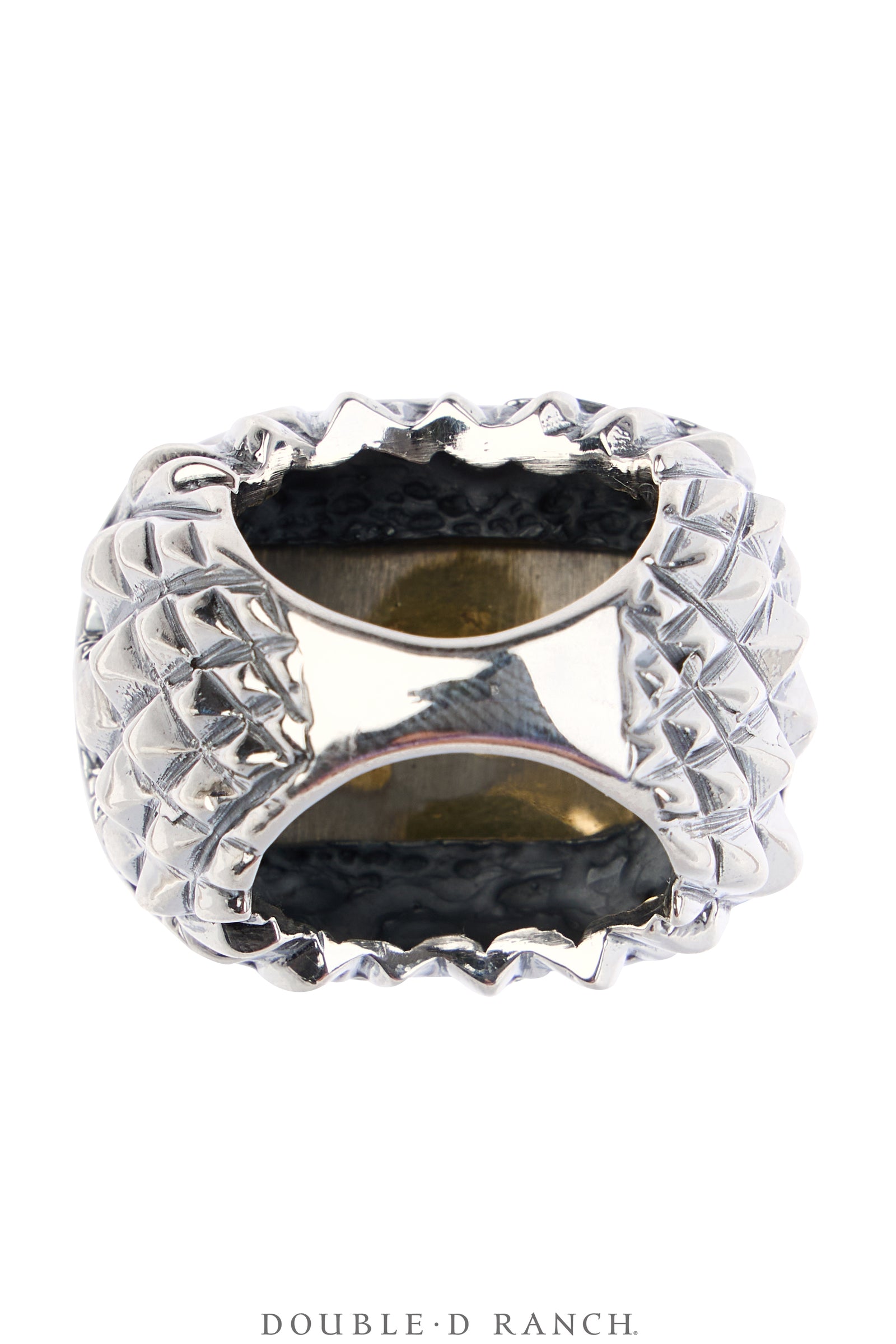 Ring, Dian Malouf, Glass Wagon, Sterling Silver, Hallmark, Contemporary, 2074