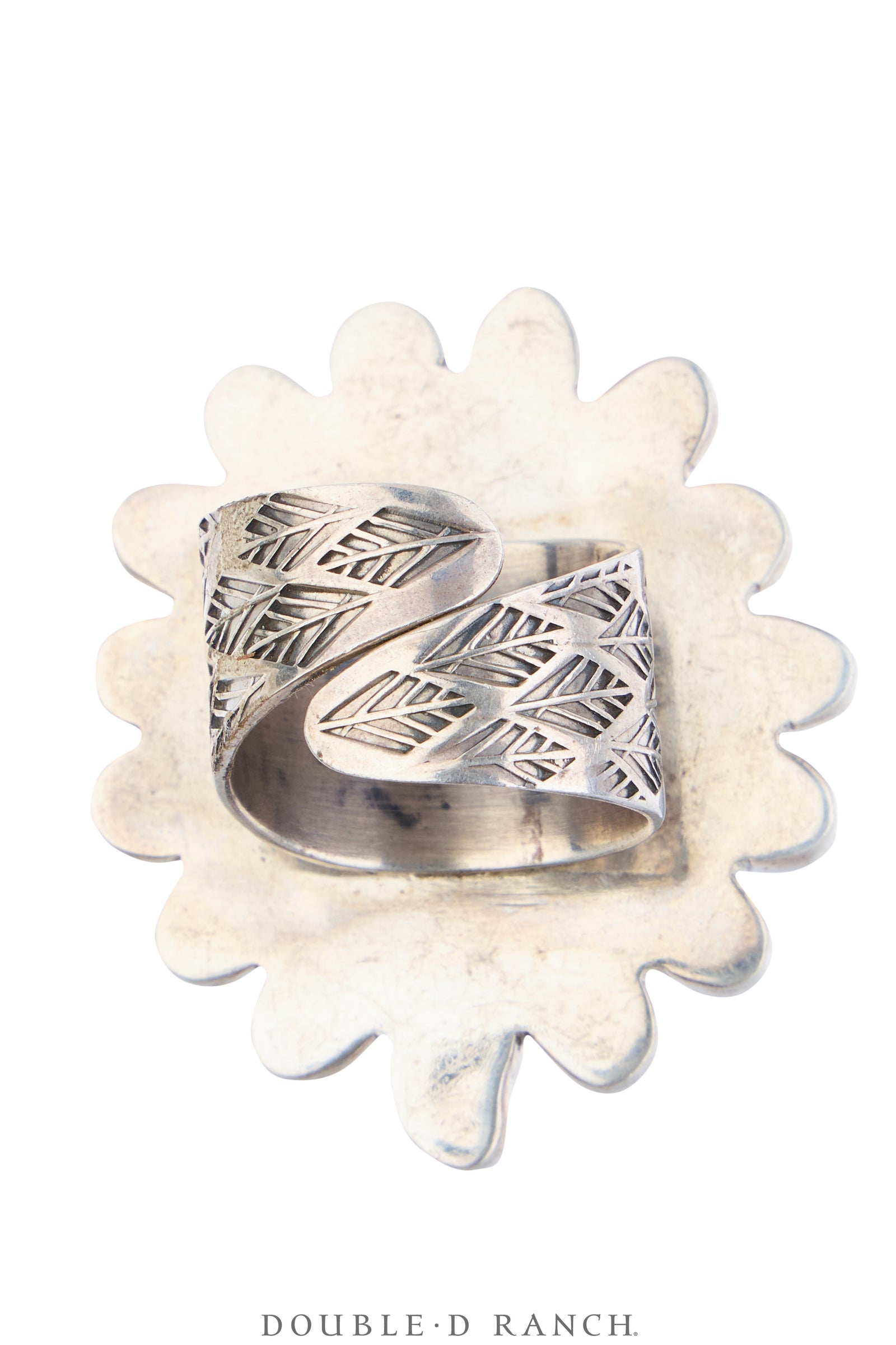 Ring, Federico, Cluster, Azurite, Malachite, Mother of Pearl, Hallmark, Contemporary, 2081